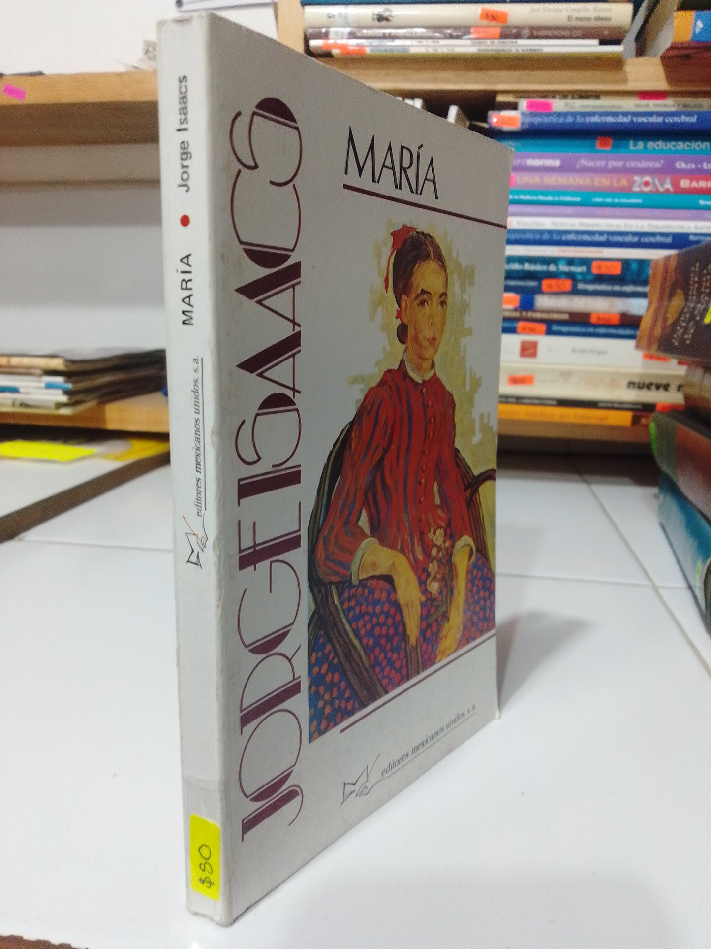 MARIA POR JORGE ISAACS USADO NOVELA JUAREZ