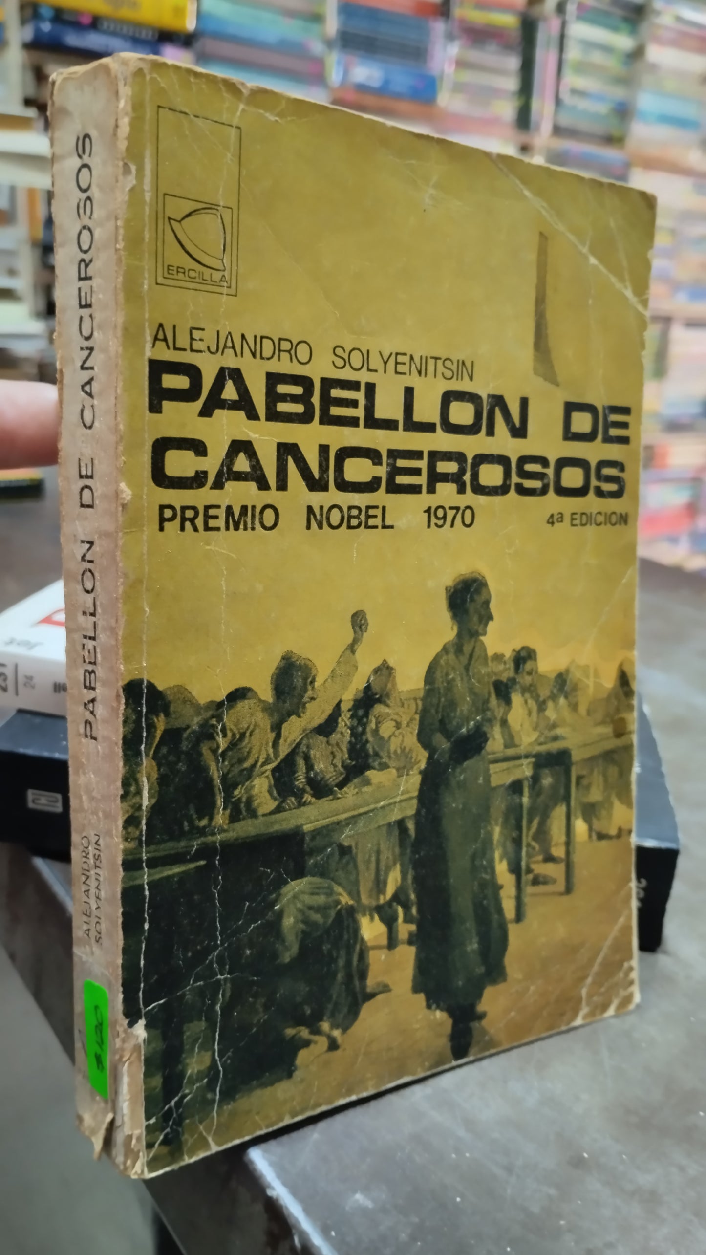 PABELLON DE CANCEROSOS POR ALEJANDRO SOLYENITSIN LIBRO USADO ANTIGUO ALDAMA