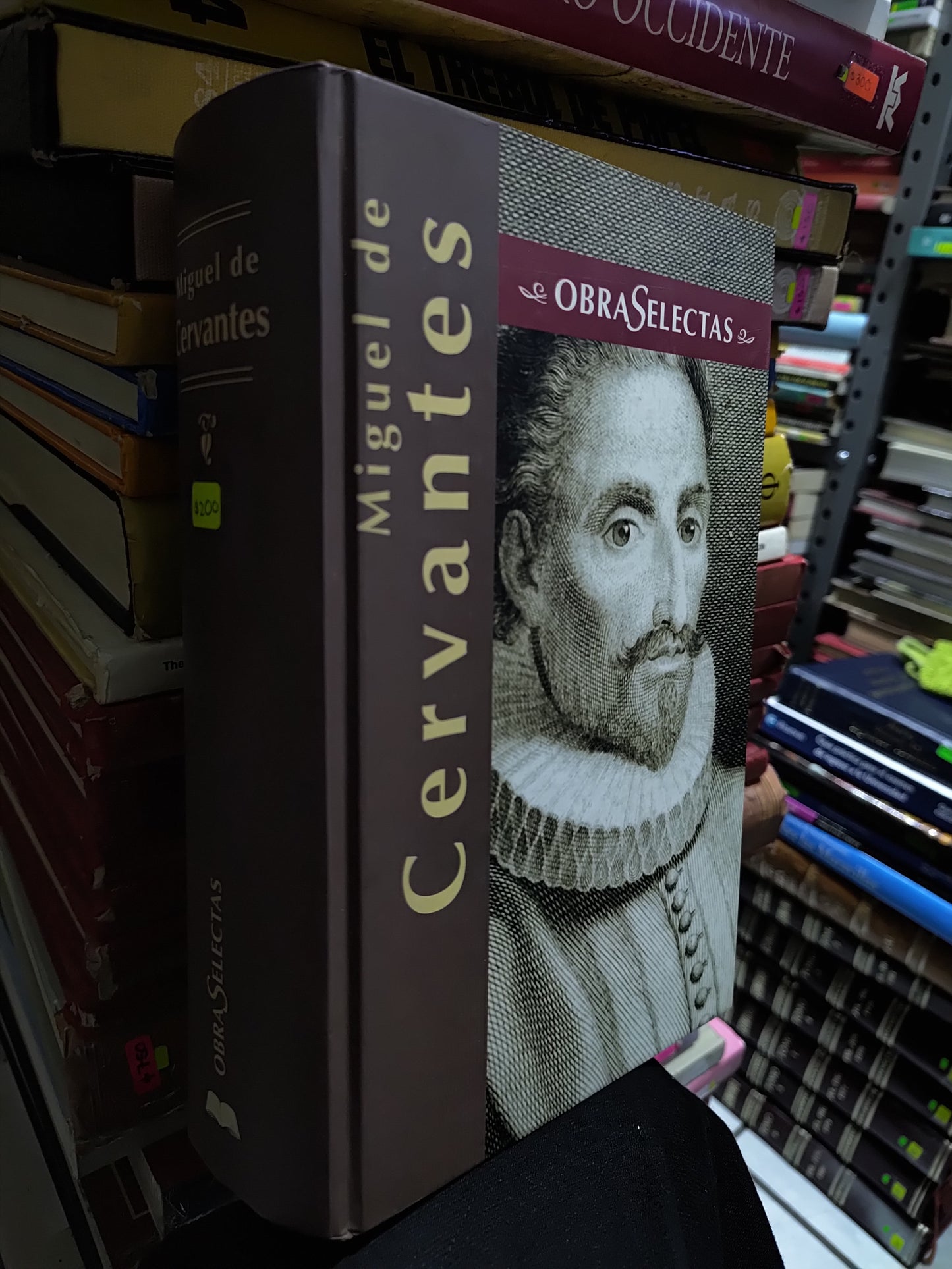OBRAS SELECTAS DE MIGUEL DE CERVANTES USADO NOVELAS JUAREZ 507