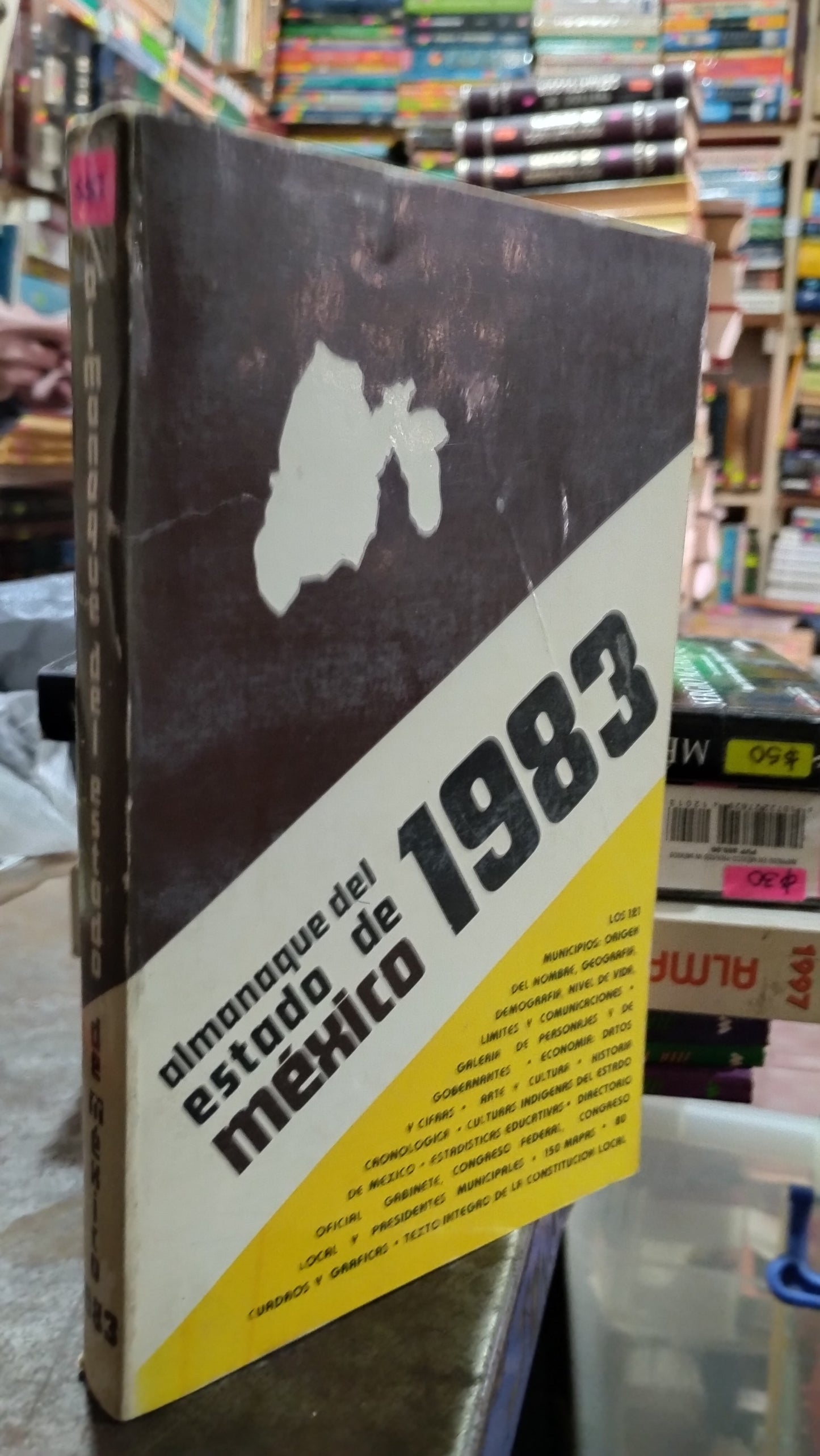ALMANAQUE DEL ESTADO DE MEXICO 1983 LIBRO USADO ALMANAQUE ALDAMA
