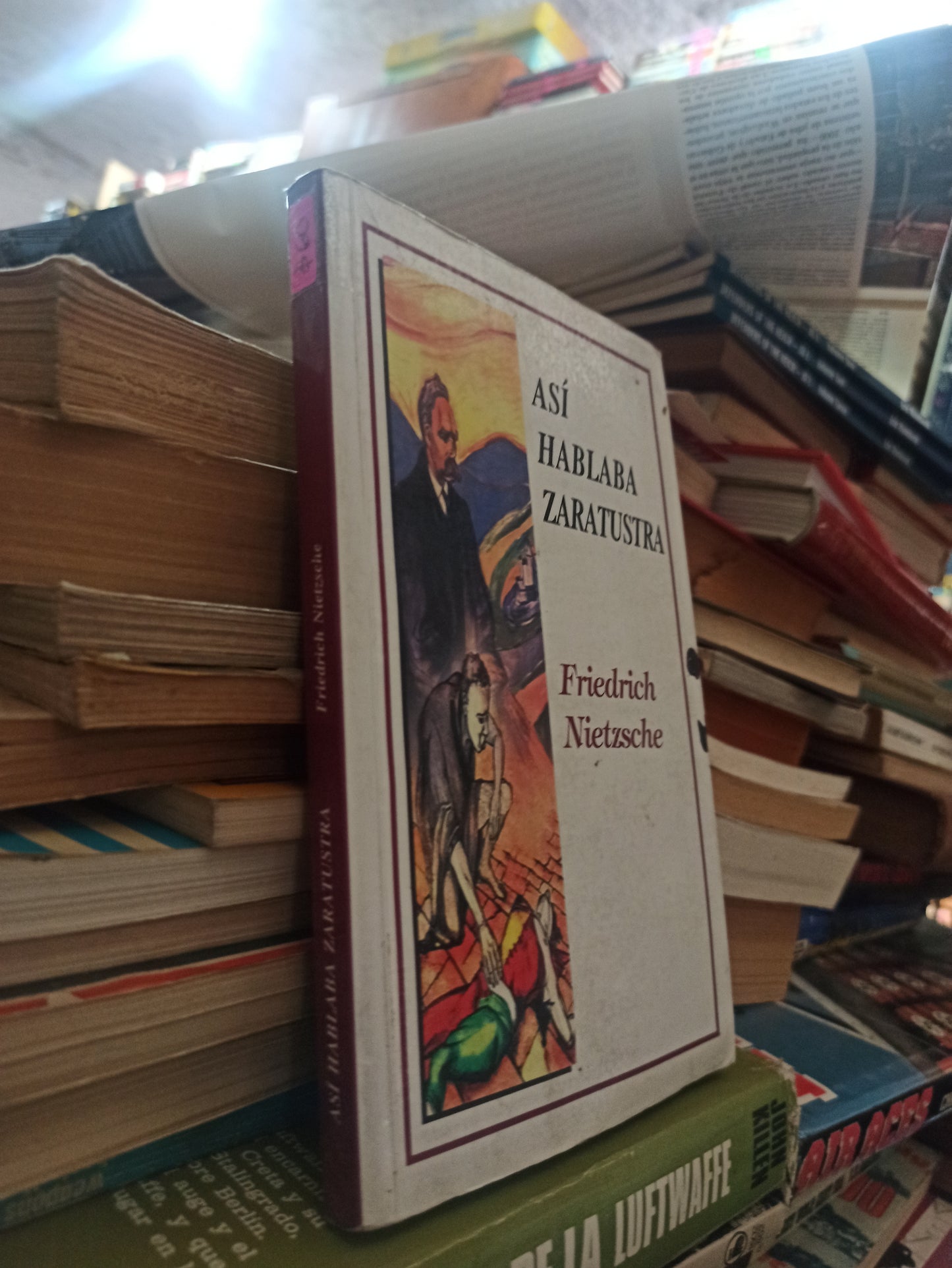 ASÍ HABLABA ZARATUSTRA POR FRIEDRICH NIETZSCHE USADO NOVELAS ALDAMA