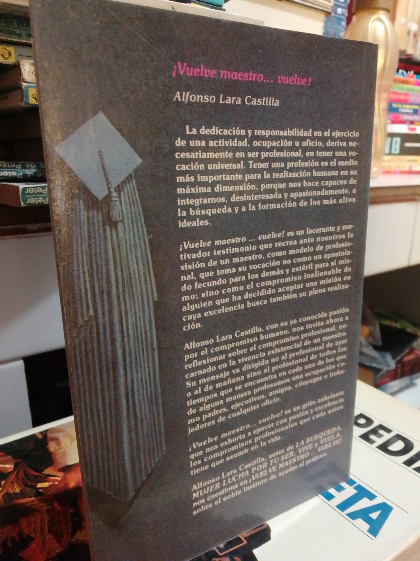 VUELVE MAESTRO VUELVE POR ALFONSO LARA CASTILLA USADO SUP.PERSONAL JUÁREZ