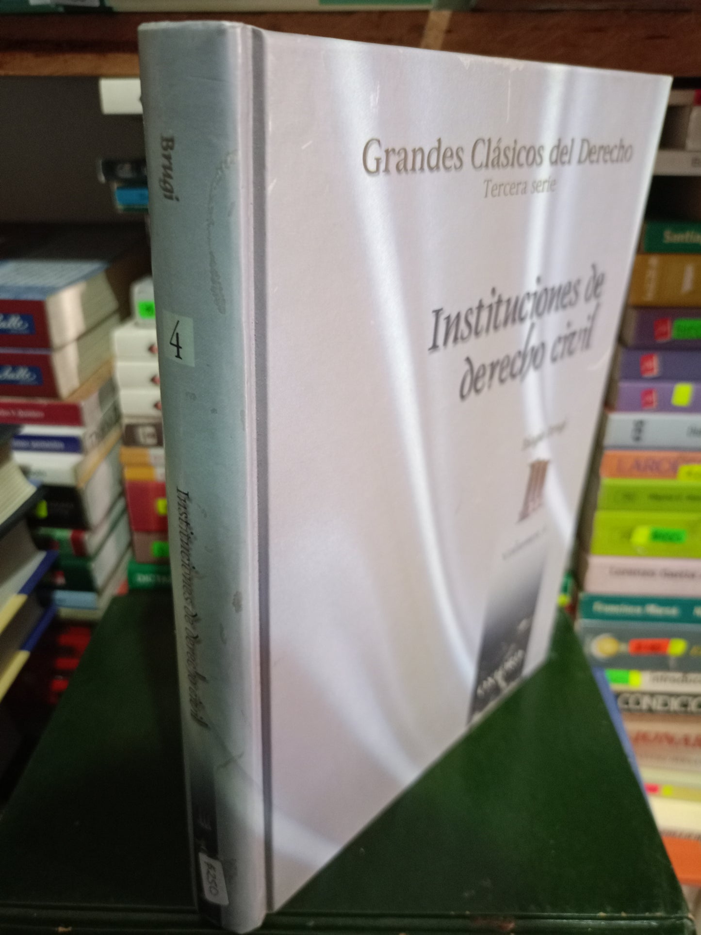 INSTITUCIONES DE DERECHO CIVIL POR BIAGIO BRUGU USADO DERECHO LITERARIO 305