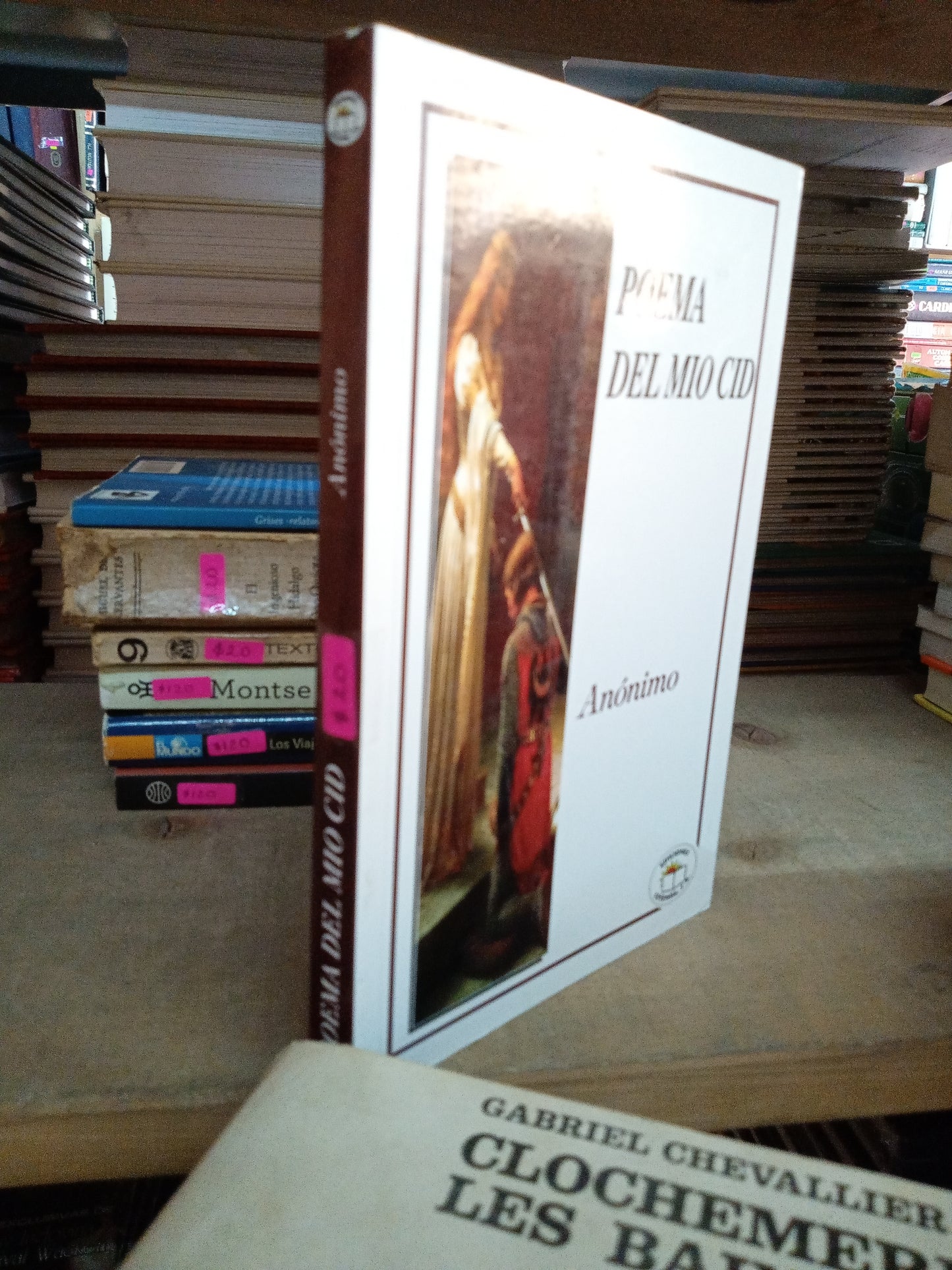 POEMA DEL MIO CID POR ANONIMO USADO NOVELA LITERARIO 207