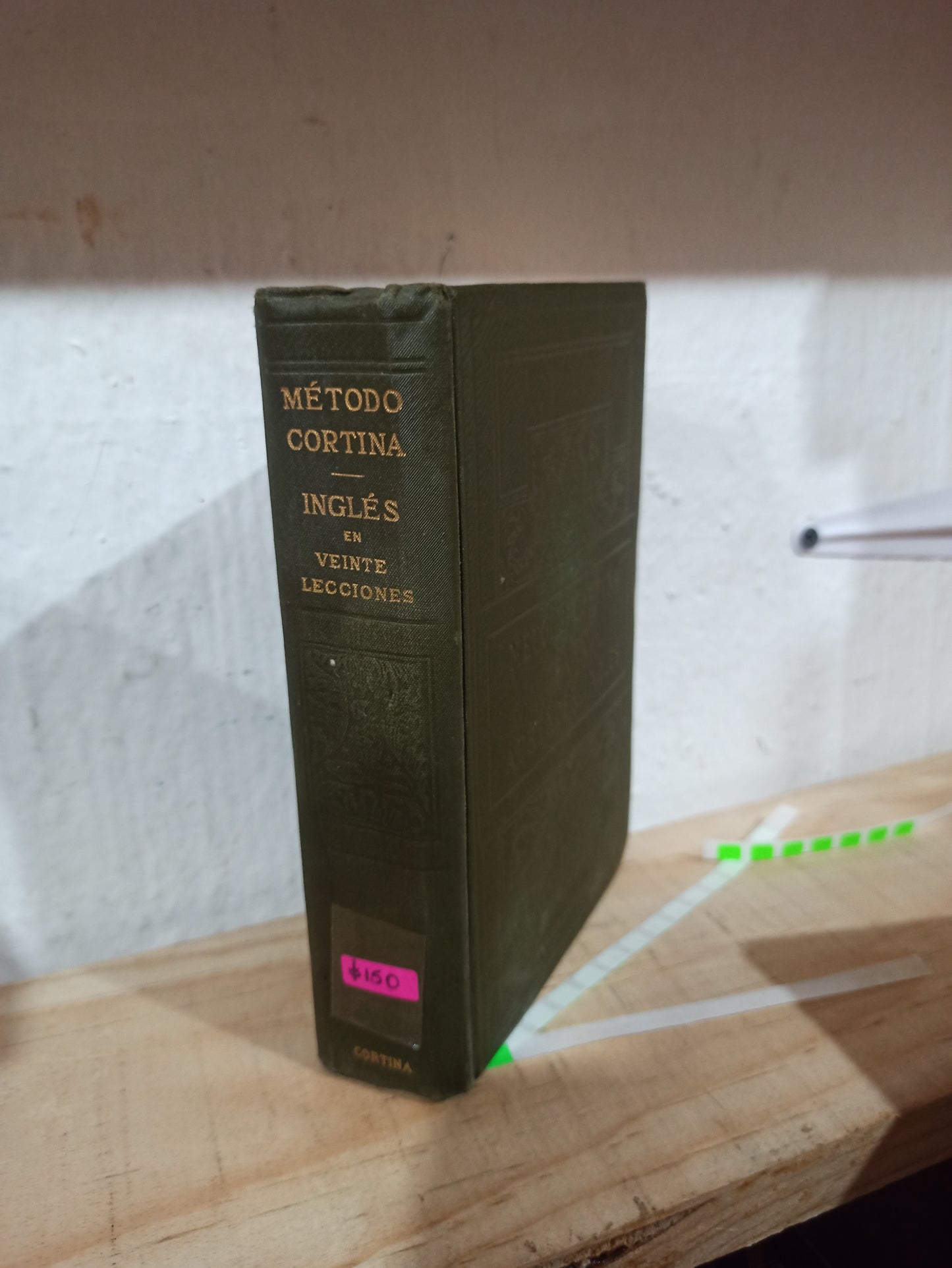 MÉTODO CORTINA PARA APRENDER INGLÉS PORR. DIEZ DE LA CORTINA USADO IDIOMAS ALDAMA