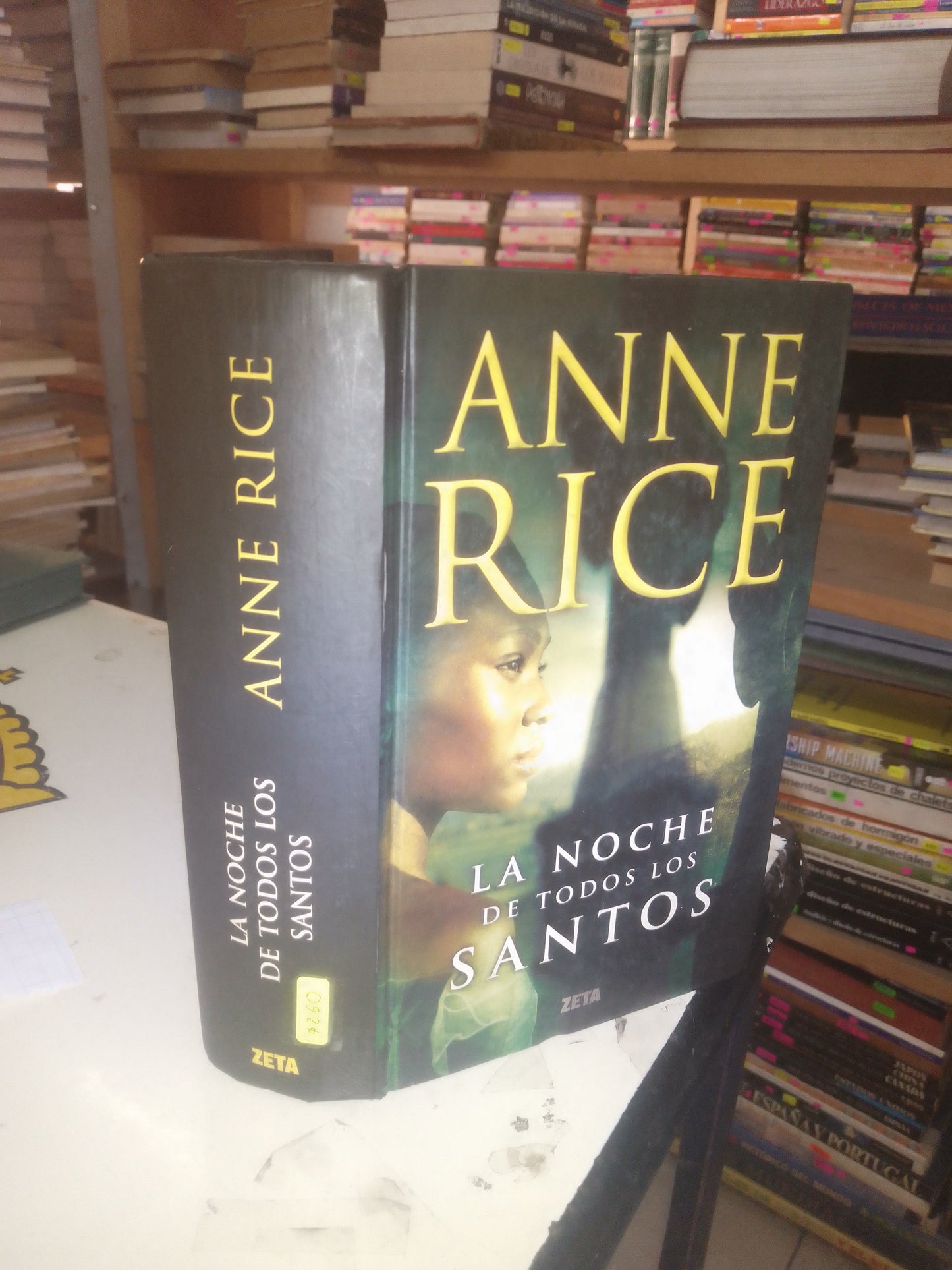 LA NOCHE DE TODOS LOS SANTOS POR ANNE RICE USADO NOVELA LITERARIO 207