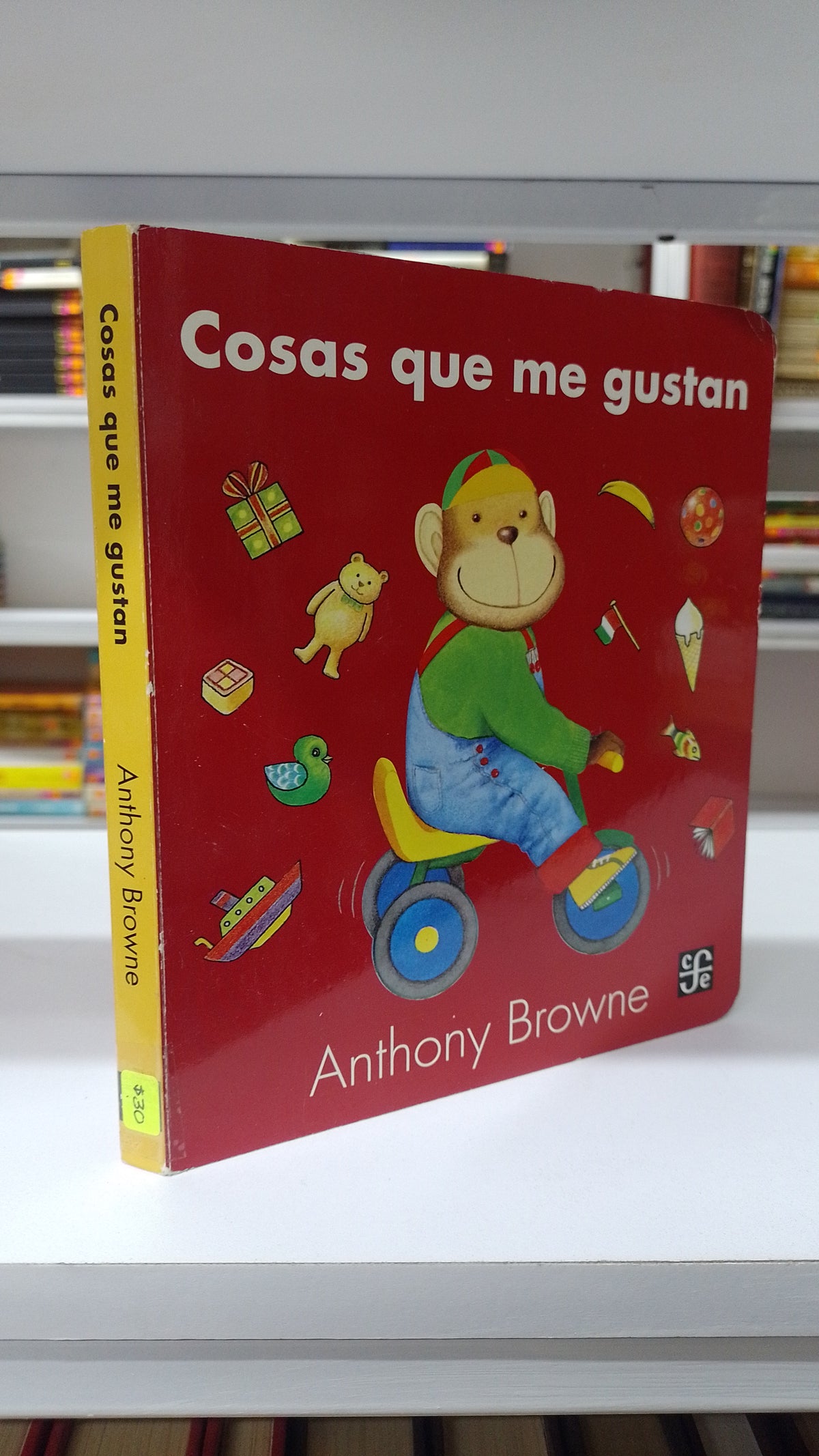 COSAS QUE ME GUSTAN POR ANTHONY BROWNE USADO INFANTIL JUAREZ 515
