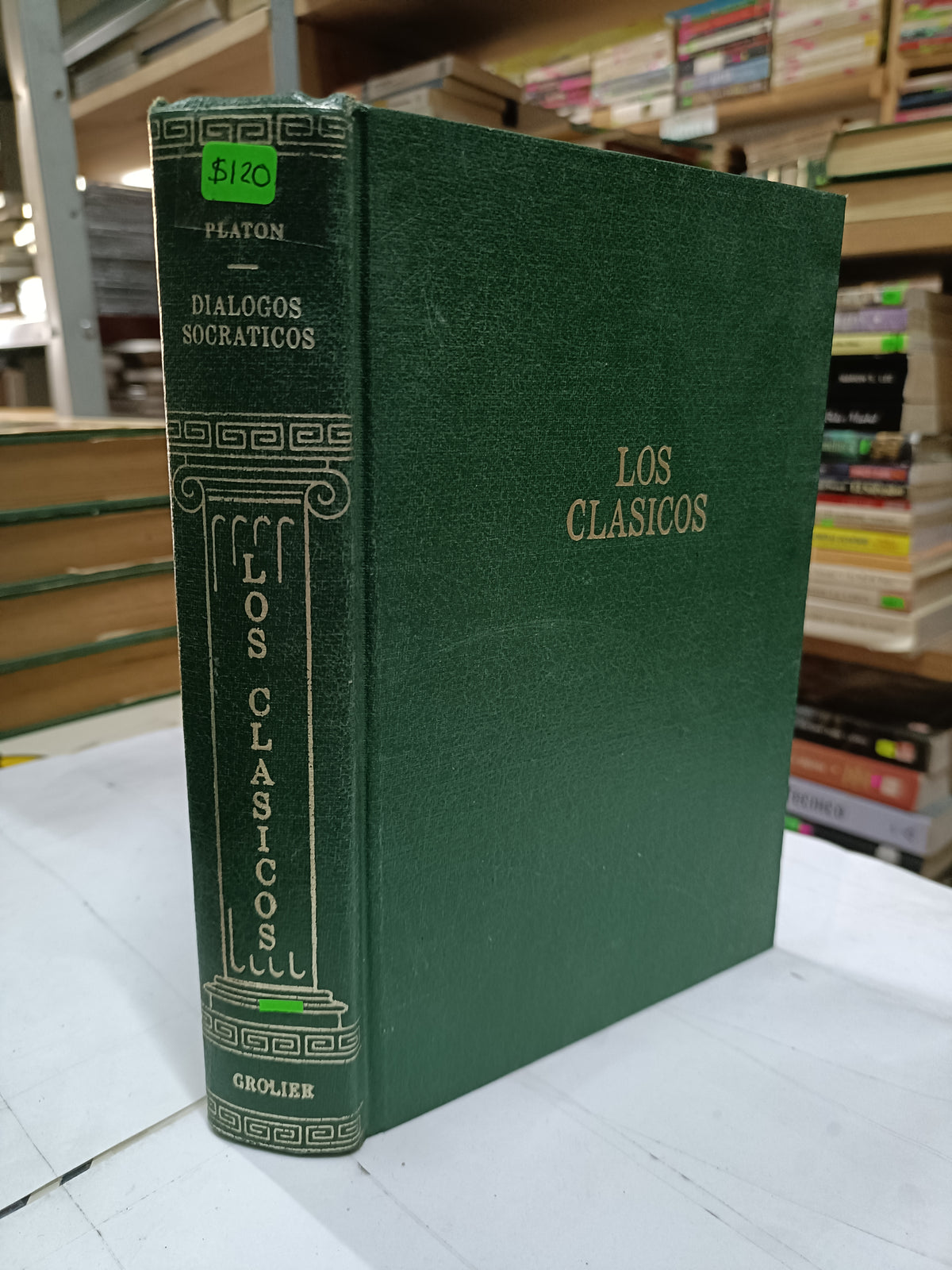 LOS CLASICOS DIALOGOS SOCRATICOS POR PLATON USADO NOVELA LITERARIO 207