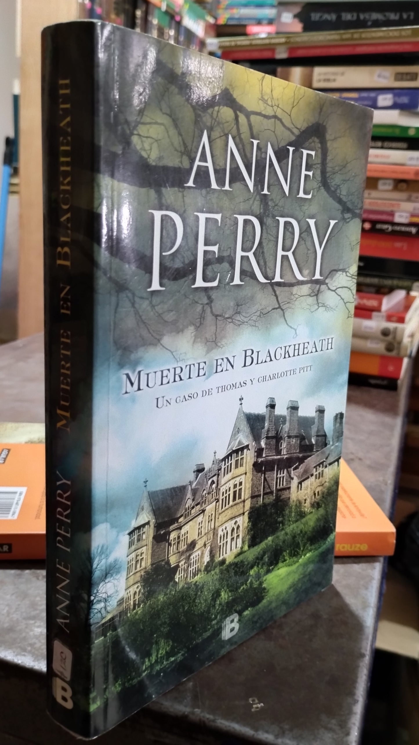 MUERTE EN BLACKHEATH POR ANNE PERRY LIBRO USADO NOVELAS ALDAMA