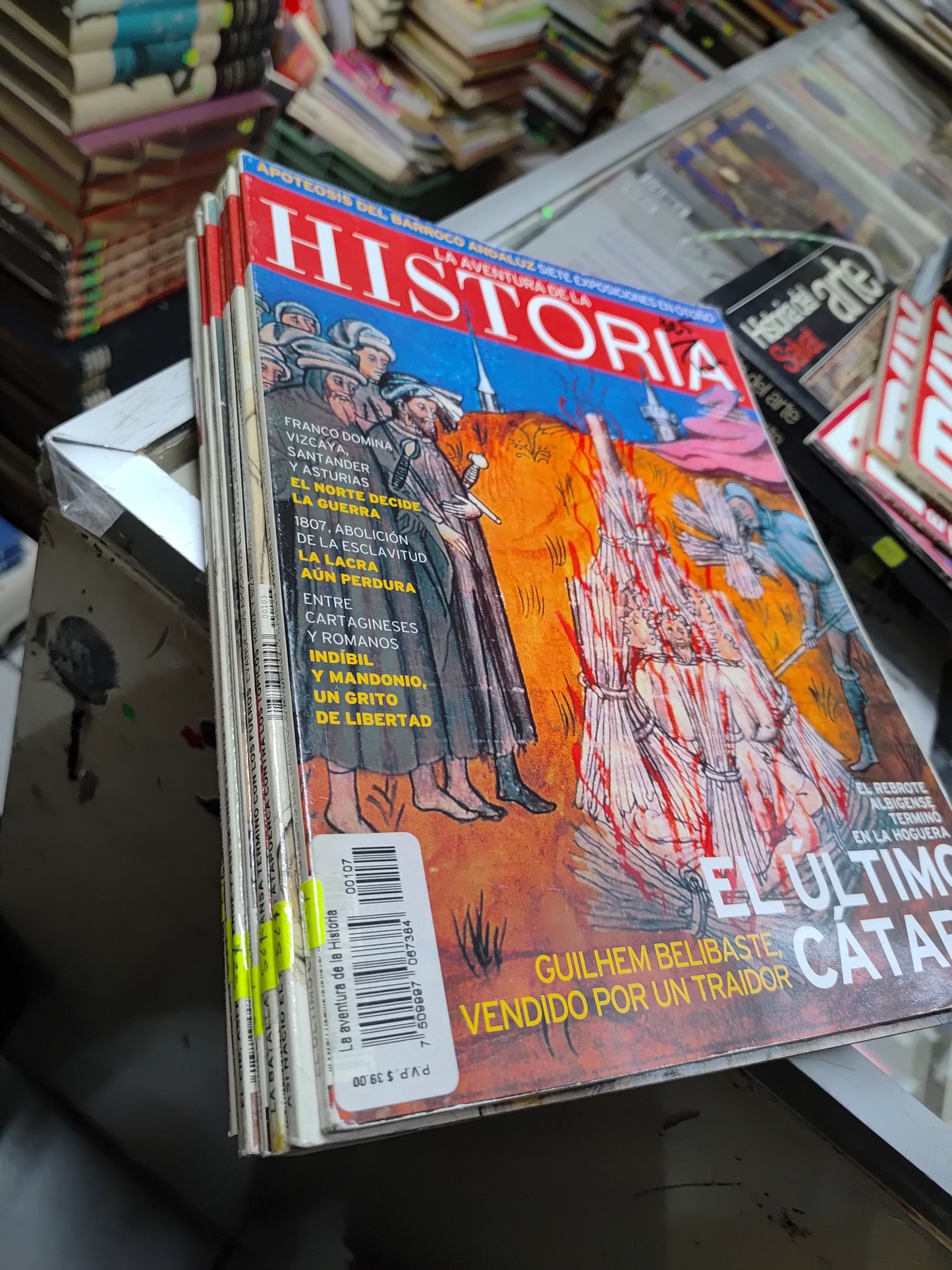 COLECCION REVISTAS LA AVENTURA DE LA HISTORIA USADO HISTORIA JUAREZ 507 8 TOMOS $25 C/U