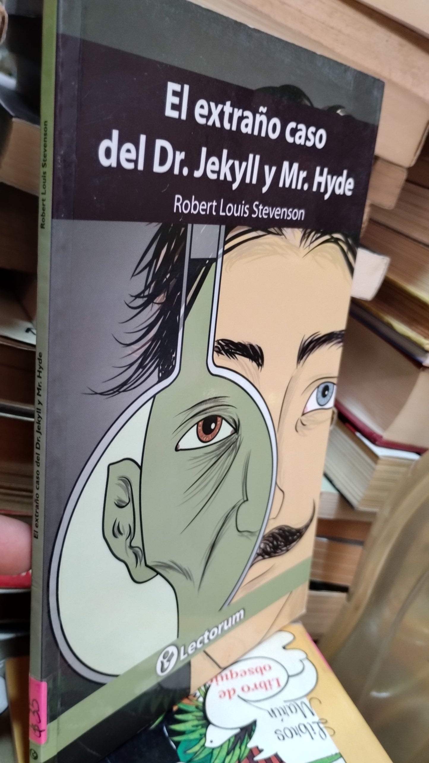 EL EXTRAÑO CASO DEL DR JEKYLL Y MR HYDE POR ROBERT L STEVENSON LIBRO USADO INFANTIL ALDAMA