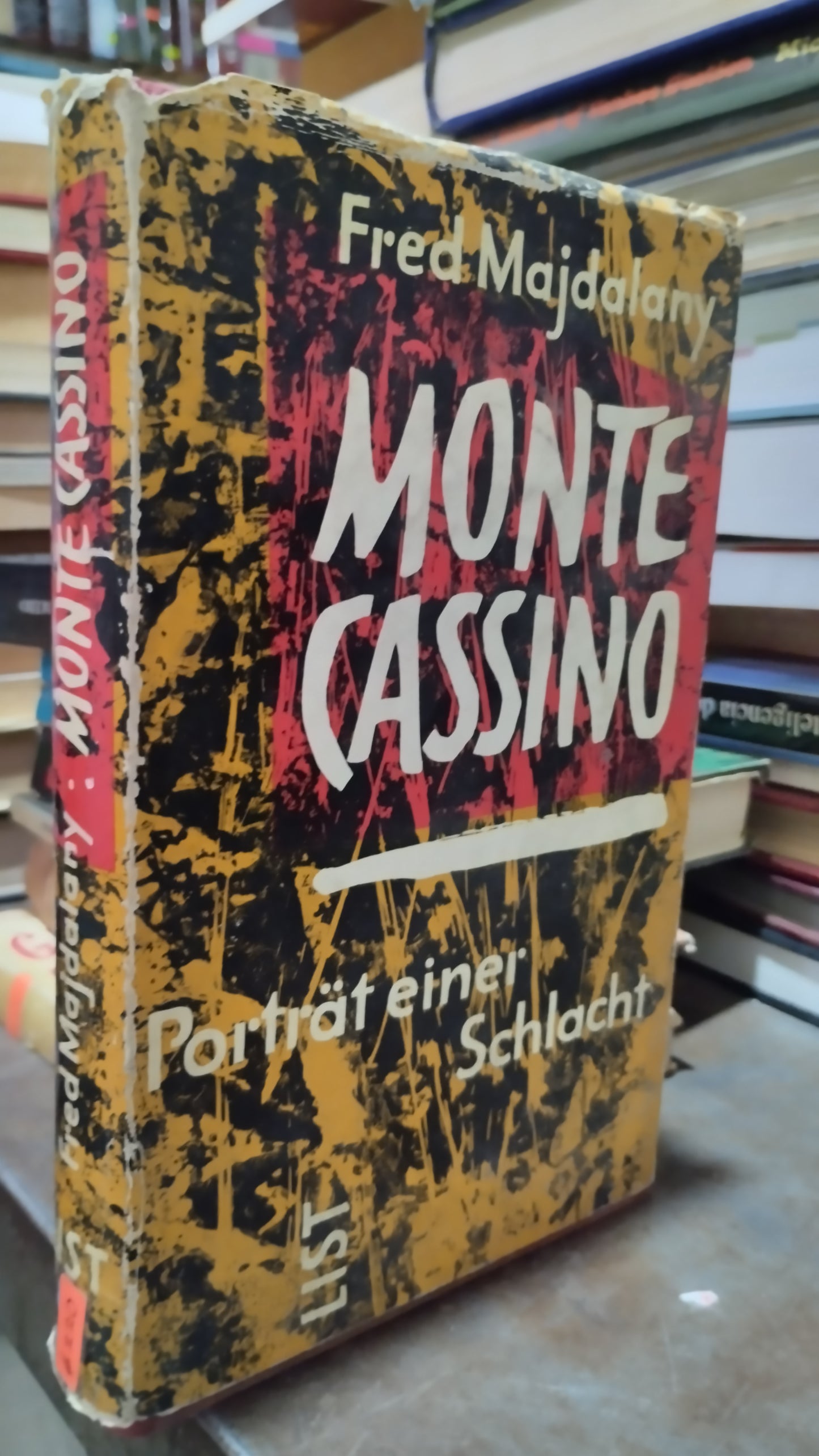 MONTE CASSINO POR FRED MAJDALANY LIBRO USADO HISTORIA ALDAMA