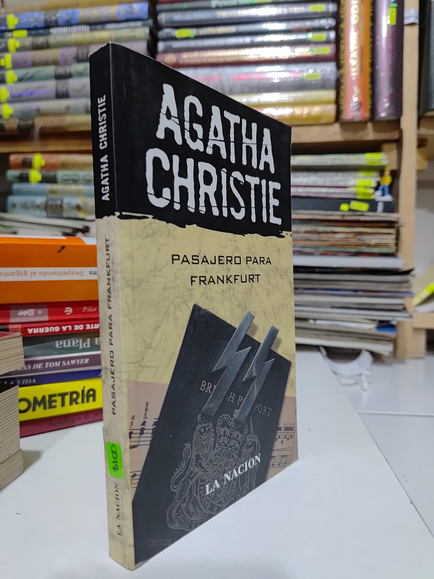 PASAJERO PARA FRANKFURT POR AGATHA CHRISTIE USADO NOVELAS JUAREZ