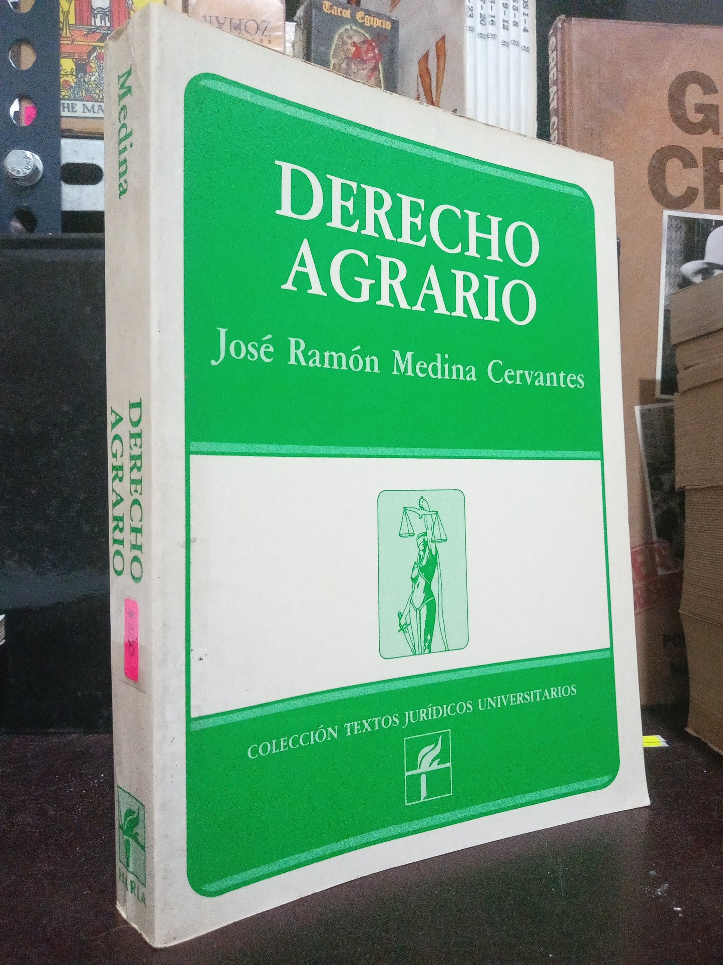 DERECHO AGRARIO POR JOSE RAMÓN MEDINA CERVANTES USADO DERECHO LITERARIO 305
