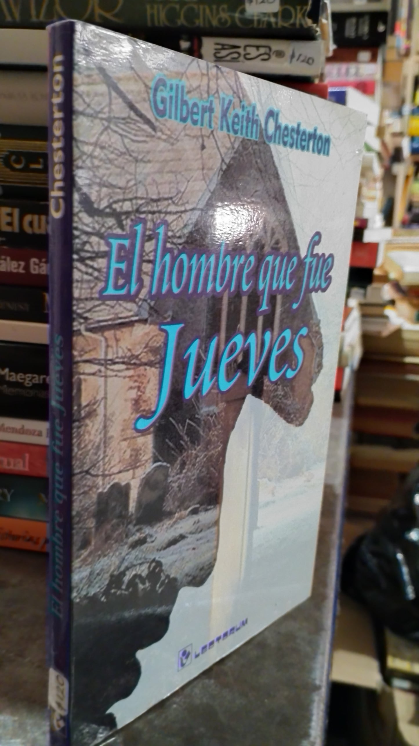 EL HOMBRE QUE FUE JUEVES POR GILBERT KEITH CHESTERTON LIBRO USADO NOVELAS ALDAMA