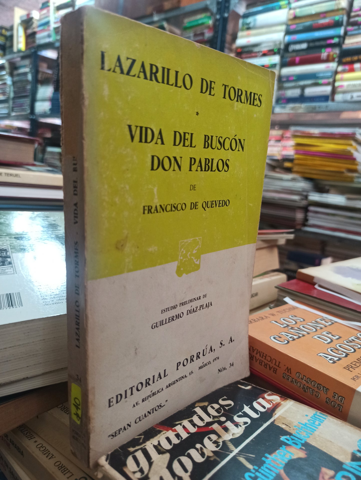 VIDA DEL BUSCON DON PABLOS FRANCISCO DE QUEVEDO USADO NOVELAS ALDAMA