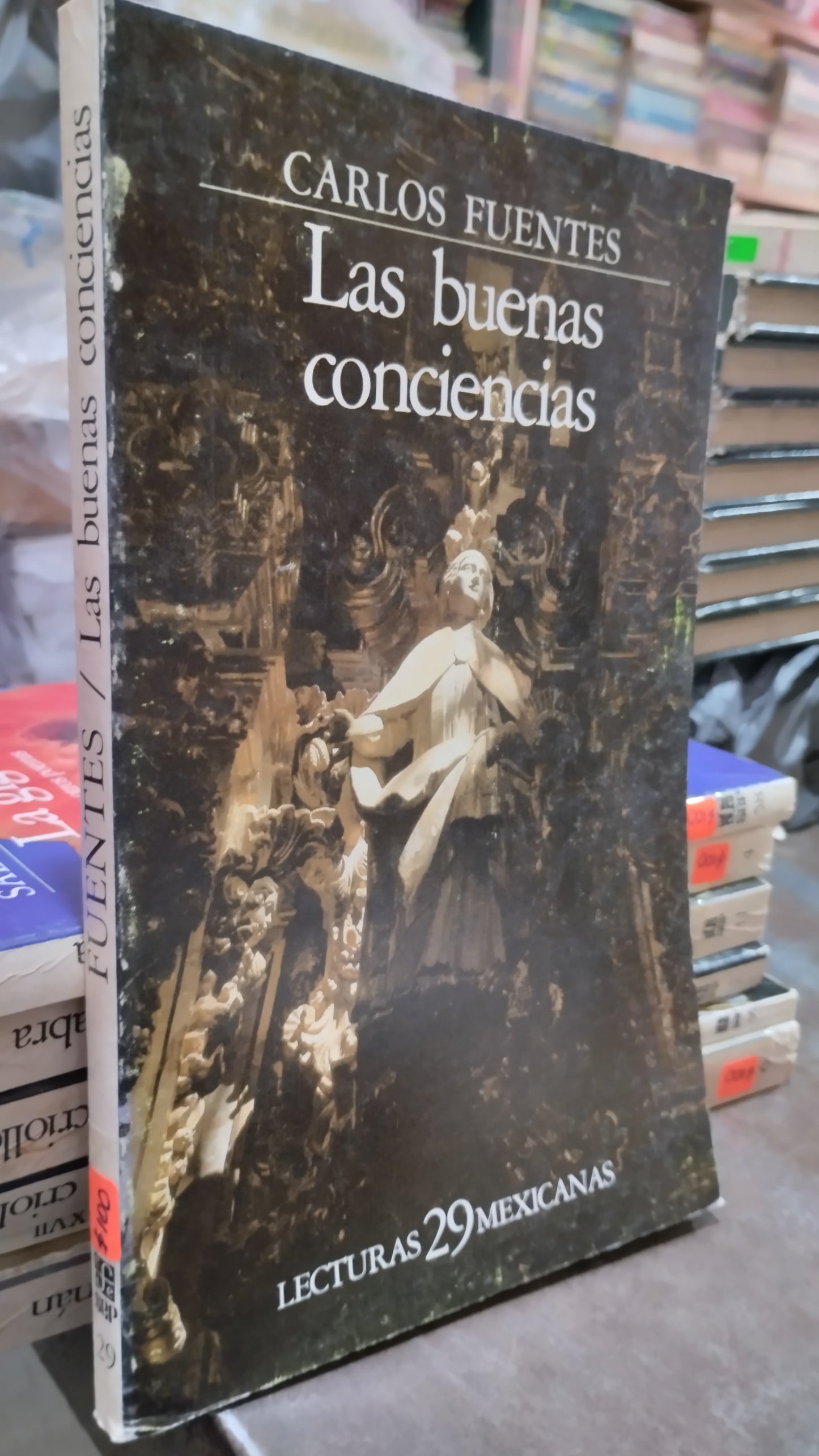 LAS BUENAS CONCIENCIAS POR CARLOS FUENTES LIBRO USADO ANTIGUO ALDAMA
