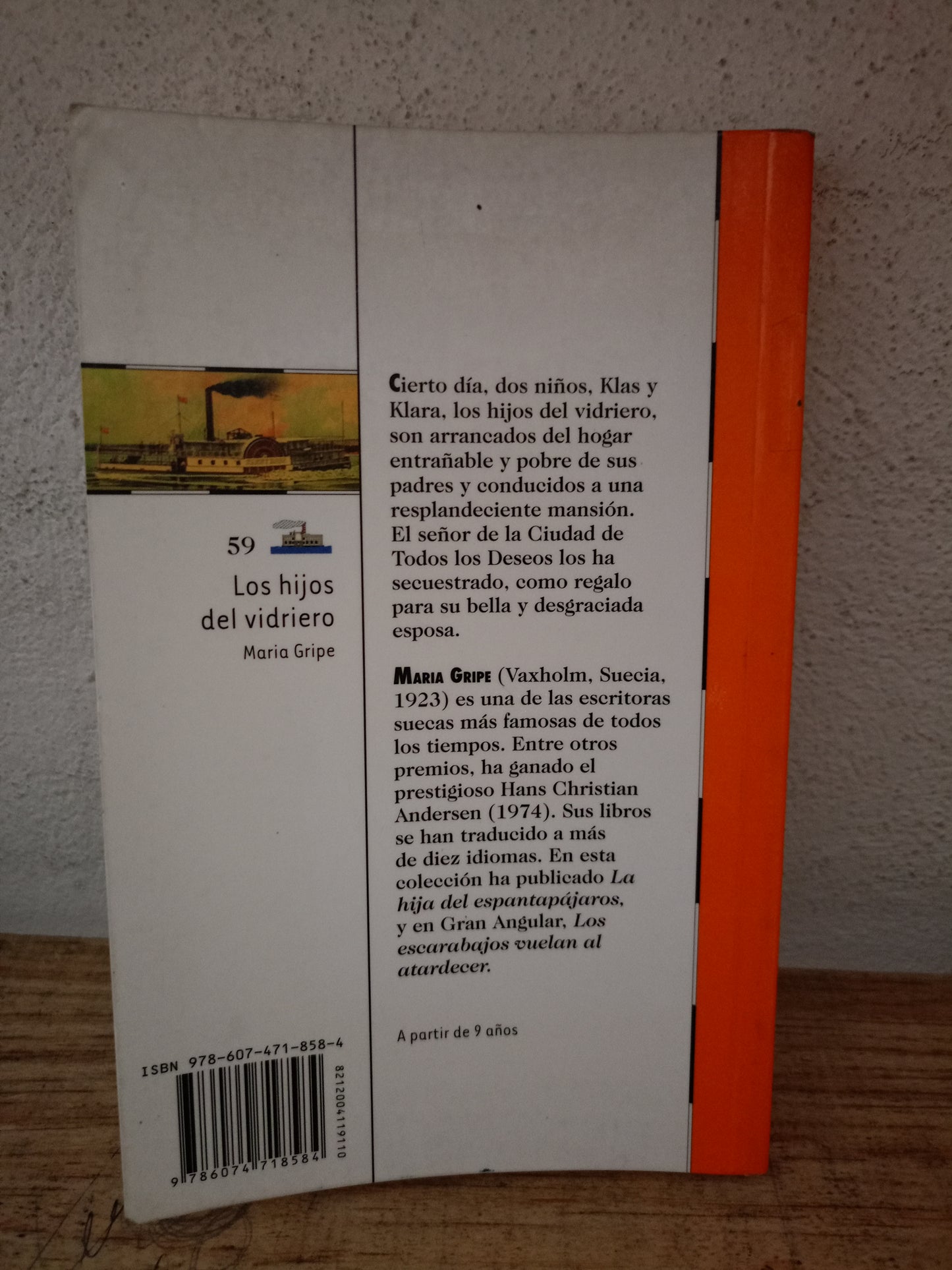 LOS HIJOS DEL VIDRIERO POR MARIA GRIPE USADO INFANTIL LITERARIO 305