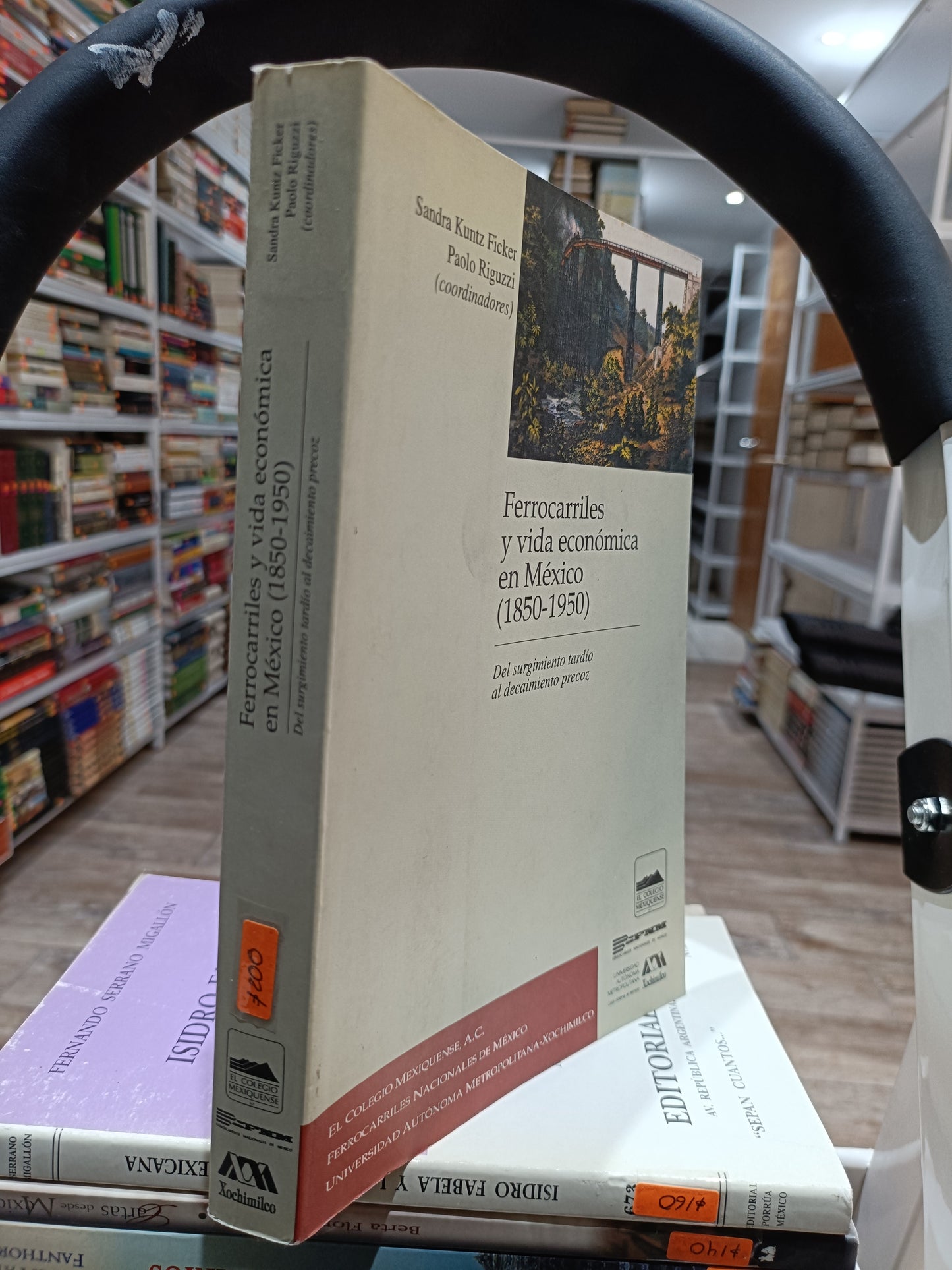 FERROCARILES Y VIDA ECONÓMICA EN MEXICO 1859 1950 POT SANDRA KUNTZ FICKER USADO HISTORIA JUAREZ 515
