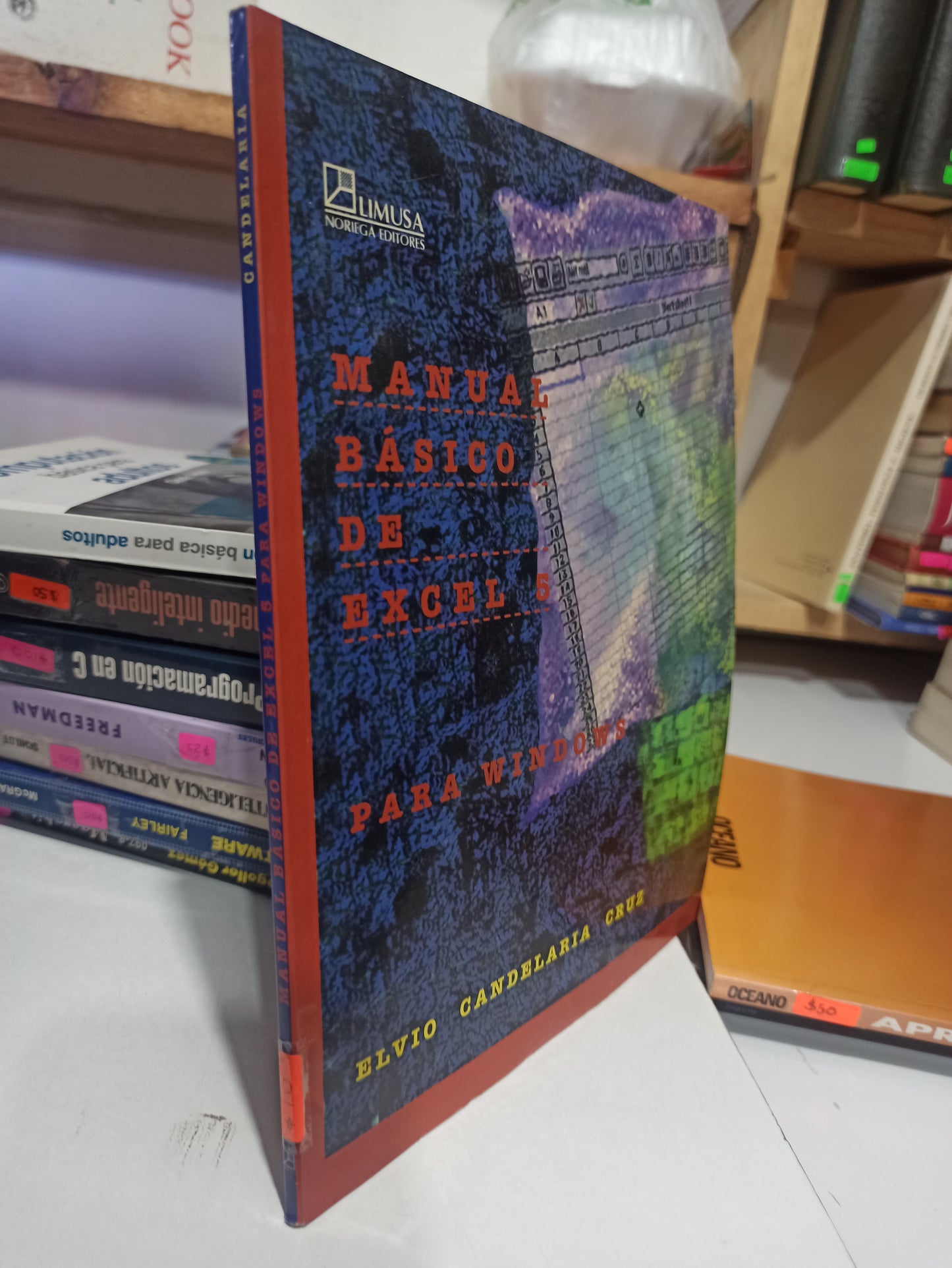 MANUAL BASICO DE EXCELS POR ELVIO CANDELARIO CRUZ USADO COMPUTACIÓN JUÁREZ