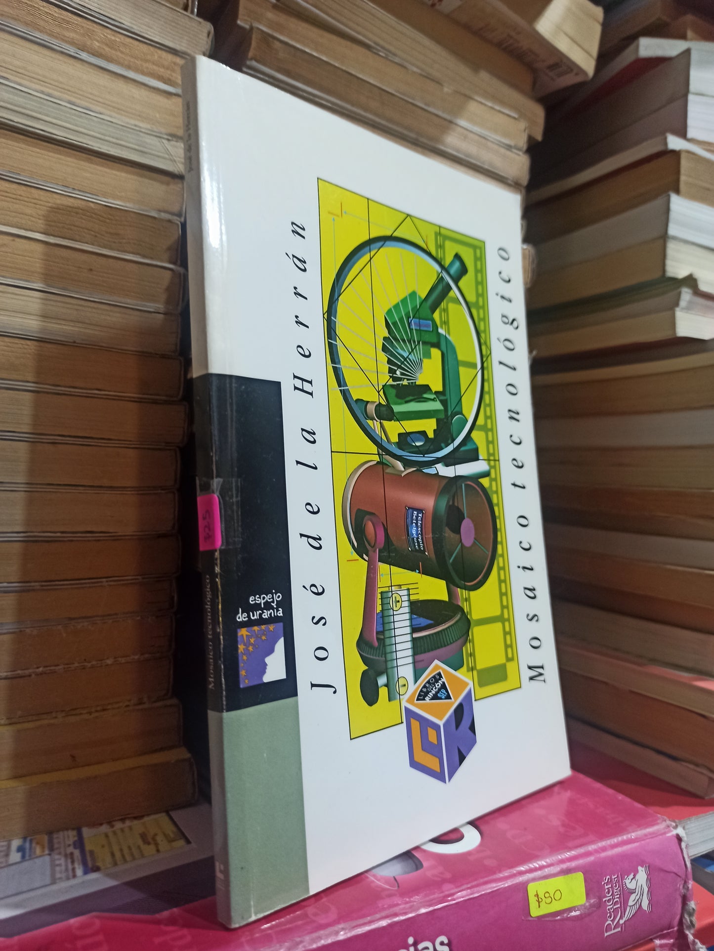 MOSAICO TECNOLOGICO POR JOSE DE LA HERRAN USADO NOVELAS JUÁREZ