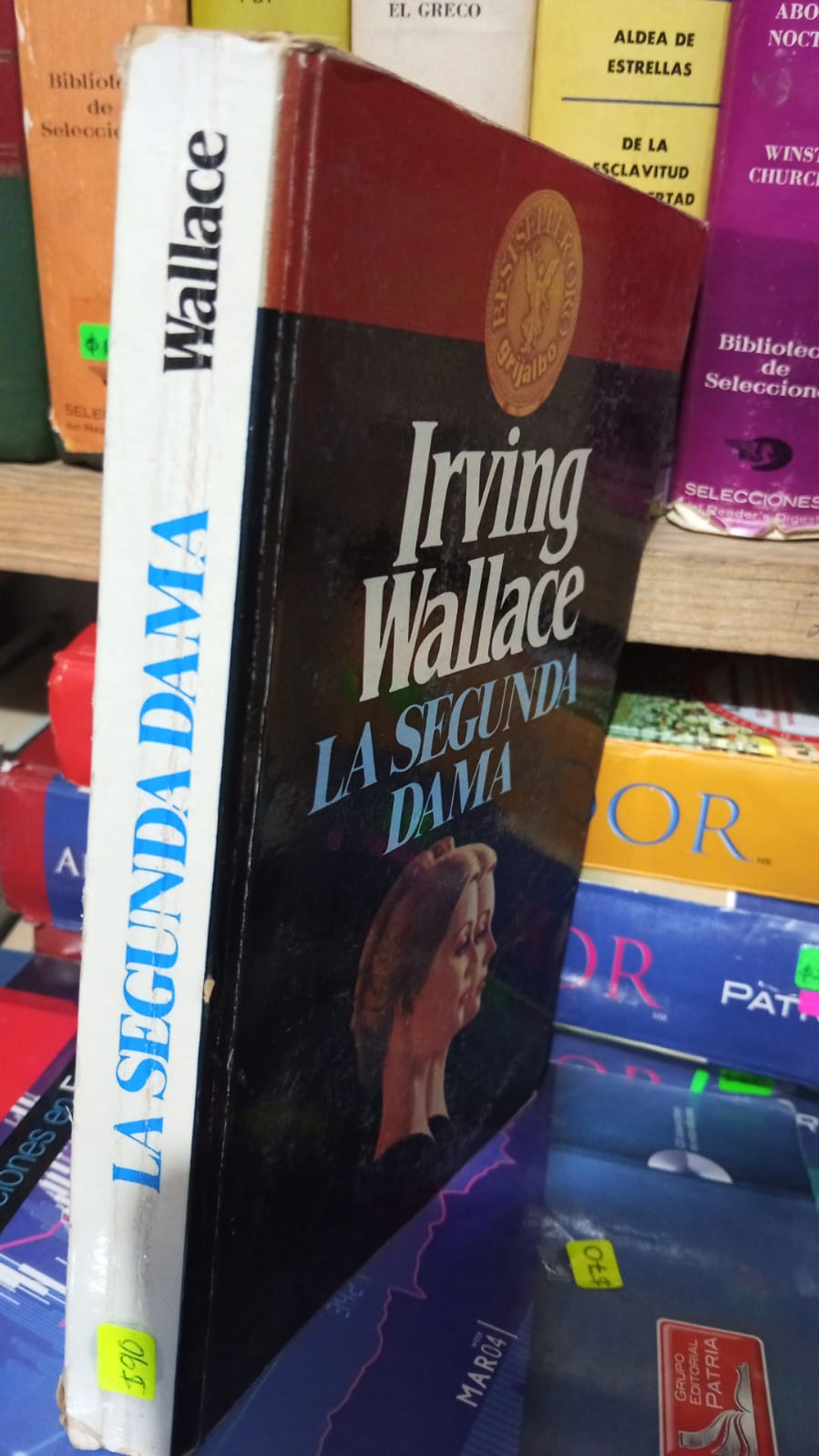 LA SEGUNDA DAMA DE WALLACE USADO NOVELA JUAREZ 507