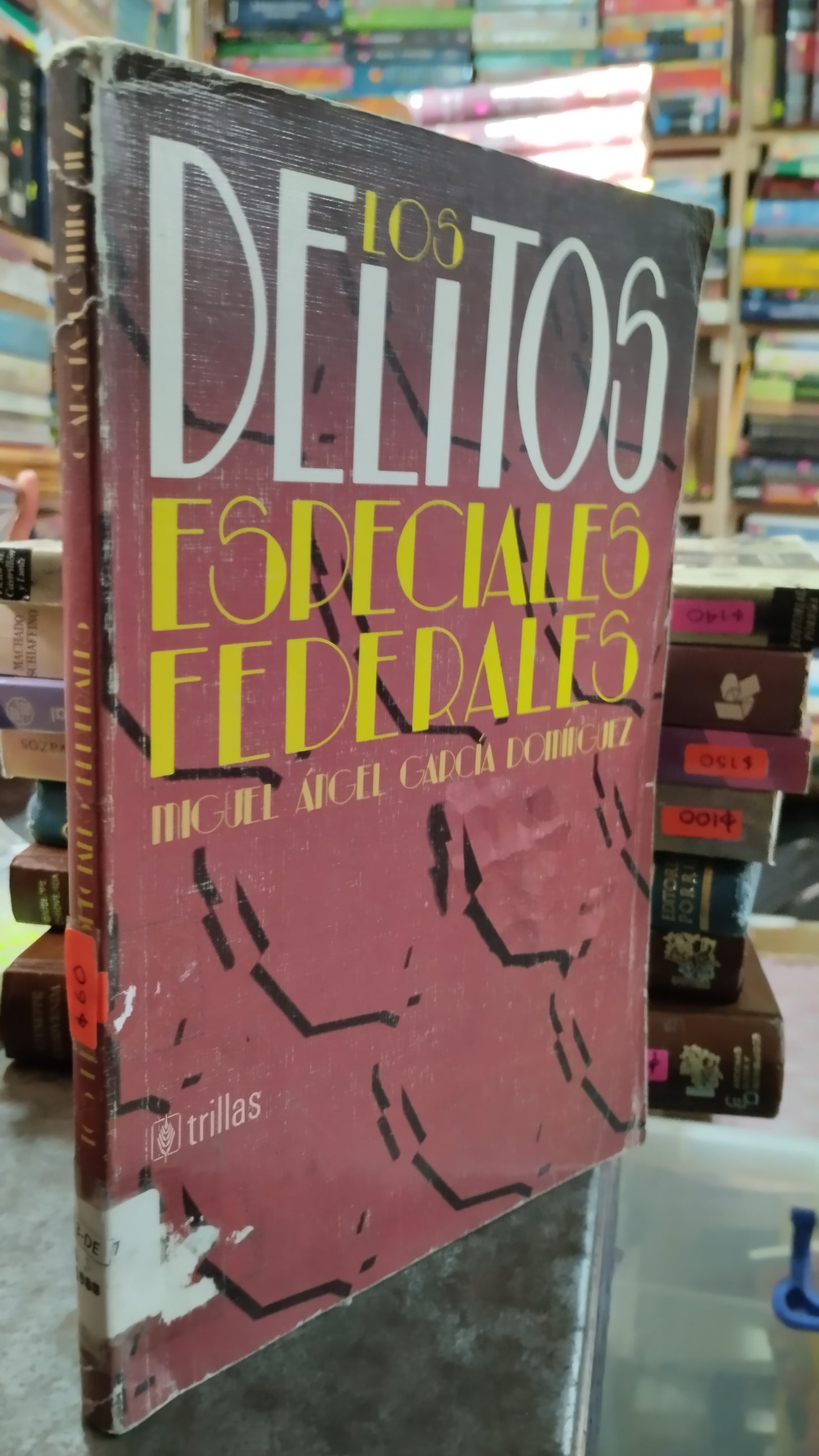 LOS DELITOS ESPECIALES FEDERALES POR MIGUEL ANGEL GARCIA DOMINGUEZ LIBRO USADO DERECHO ALDAMA