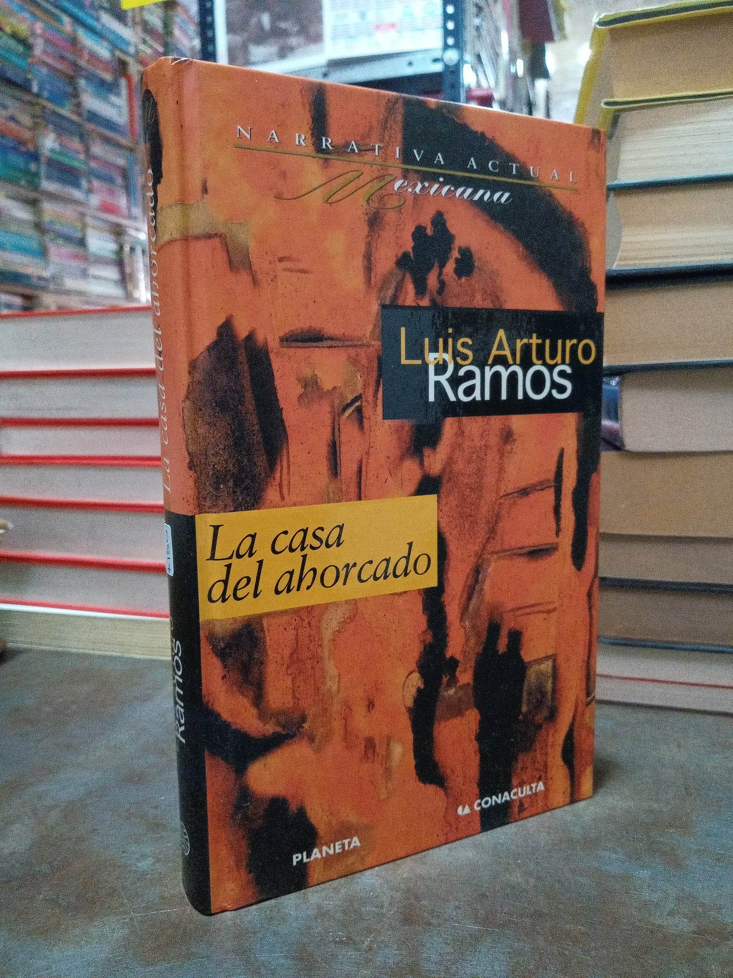 LA CASA DEL AHORCADO POR LUIS ARTURO RAMOS USADO. NOVELA ALDAMA