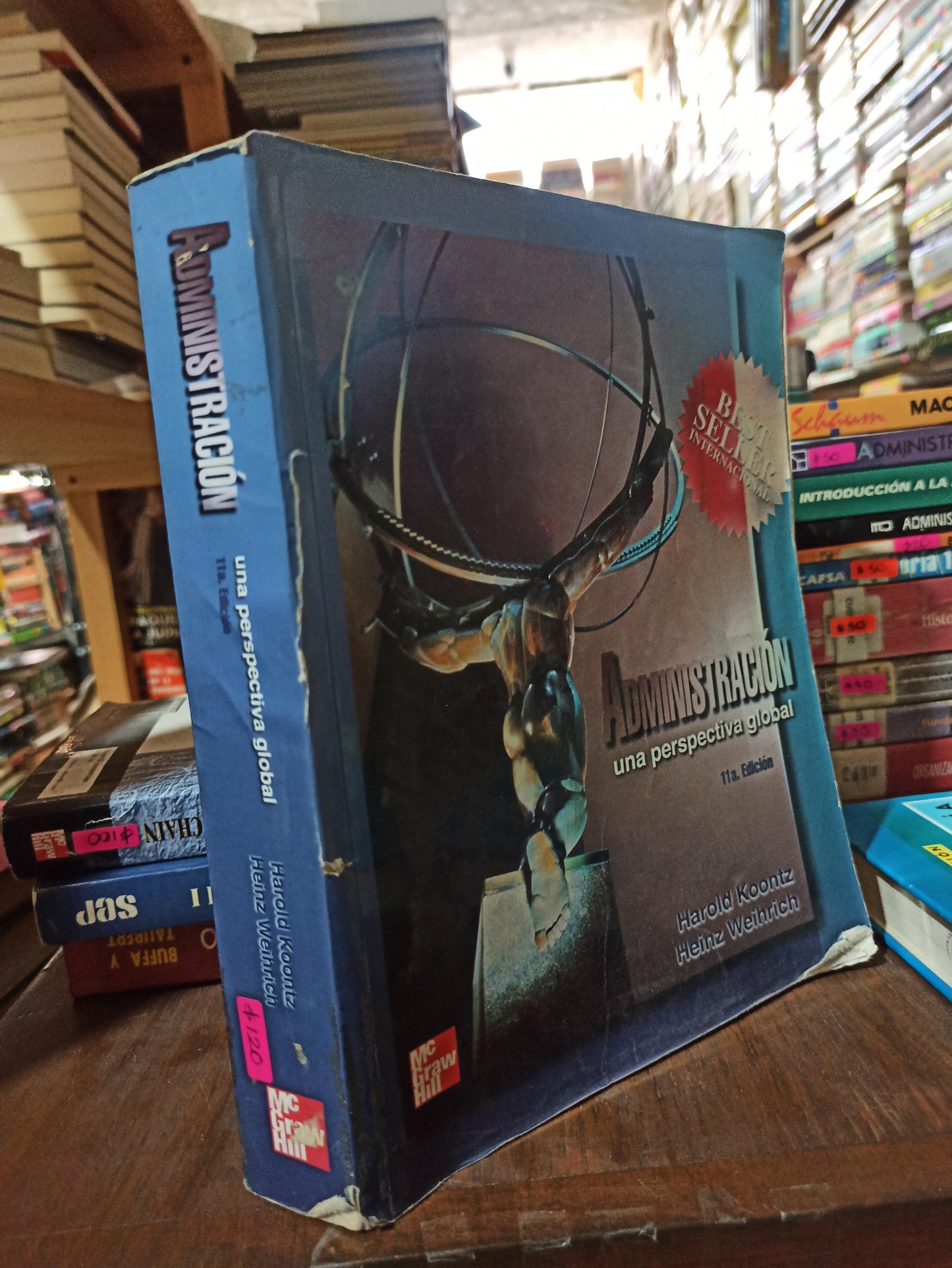 ADMINISTRACION UNA PERSPECTIVA GLOBAL POR HAROLD KOONTZ USADO ADMINISTRACIÓN ALDAMA