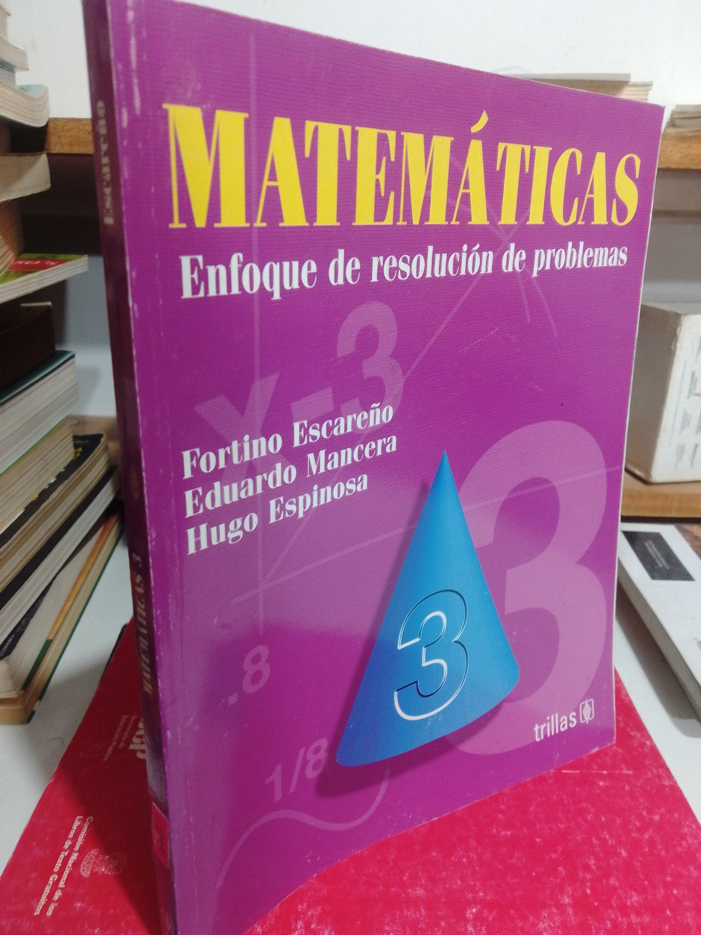 MATEMATICAS 3 POR FORTINO ESCAREÑO USADO MATEMATICAS JUAREZ