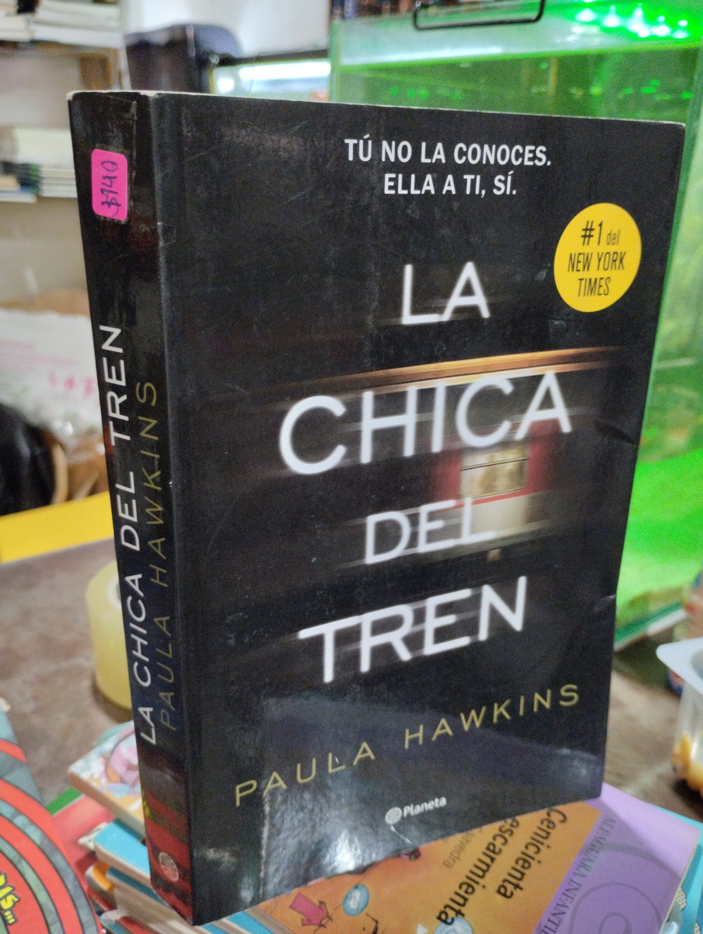 LA CHICA DEL TREN POR PAULA HAWKINS USADO NOVELAS ALDAMA