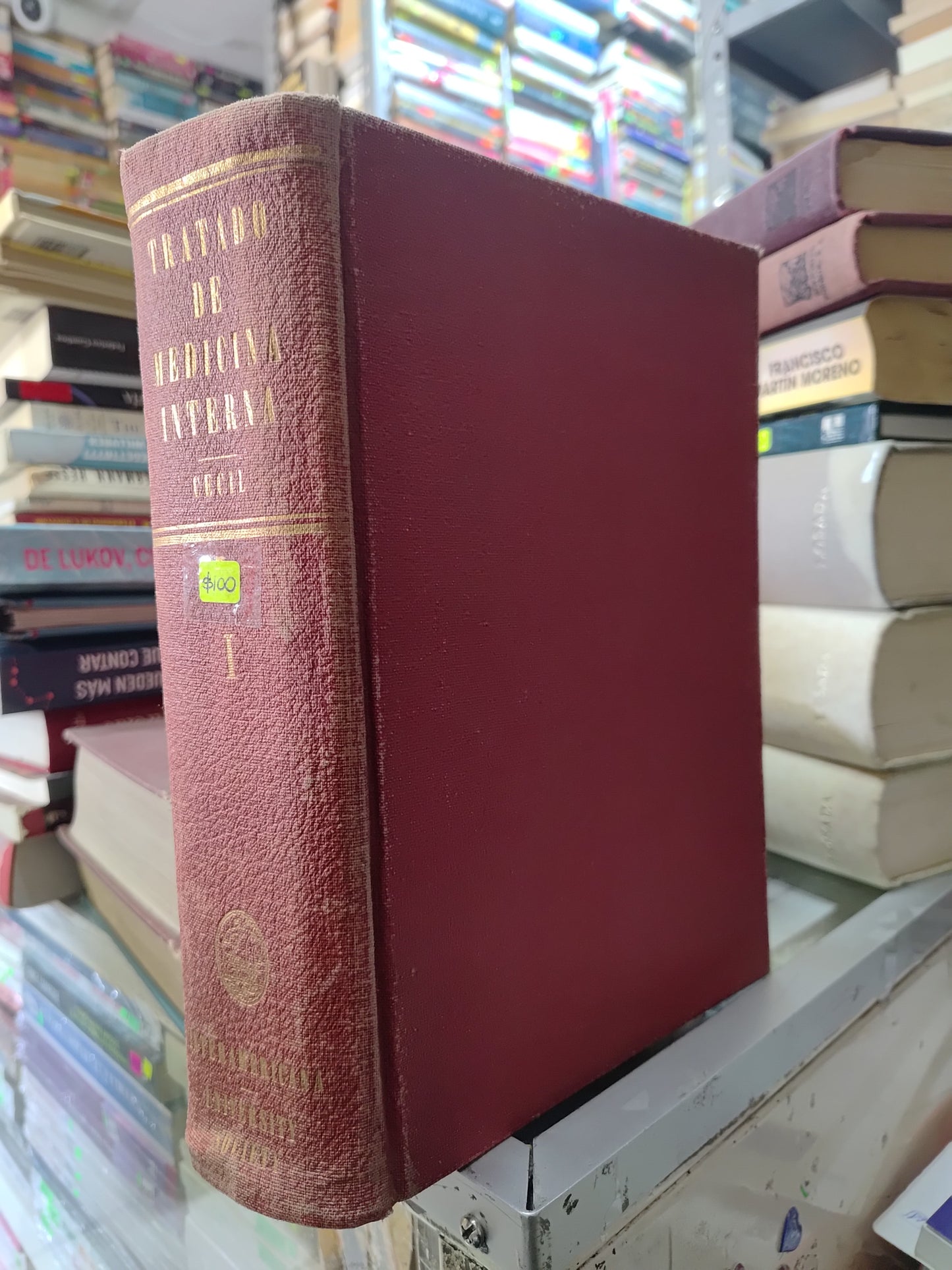 TRATADO DE MEDICINA INTERNA TOMO 1 POR RUSSELL L. CECIL USADO SALUD JUAREZ 515