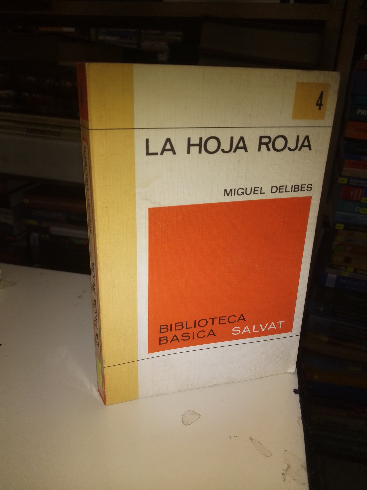 LA HOJA ROJA POR MIGUEL DELIBES USADO NOVELA LITERARIO 207