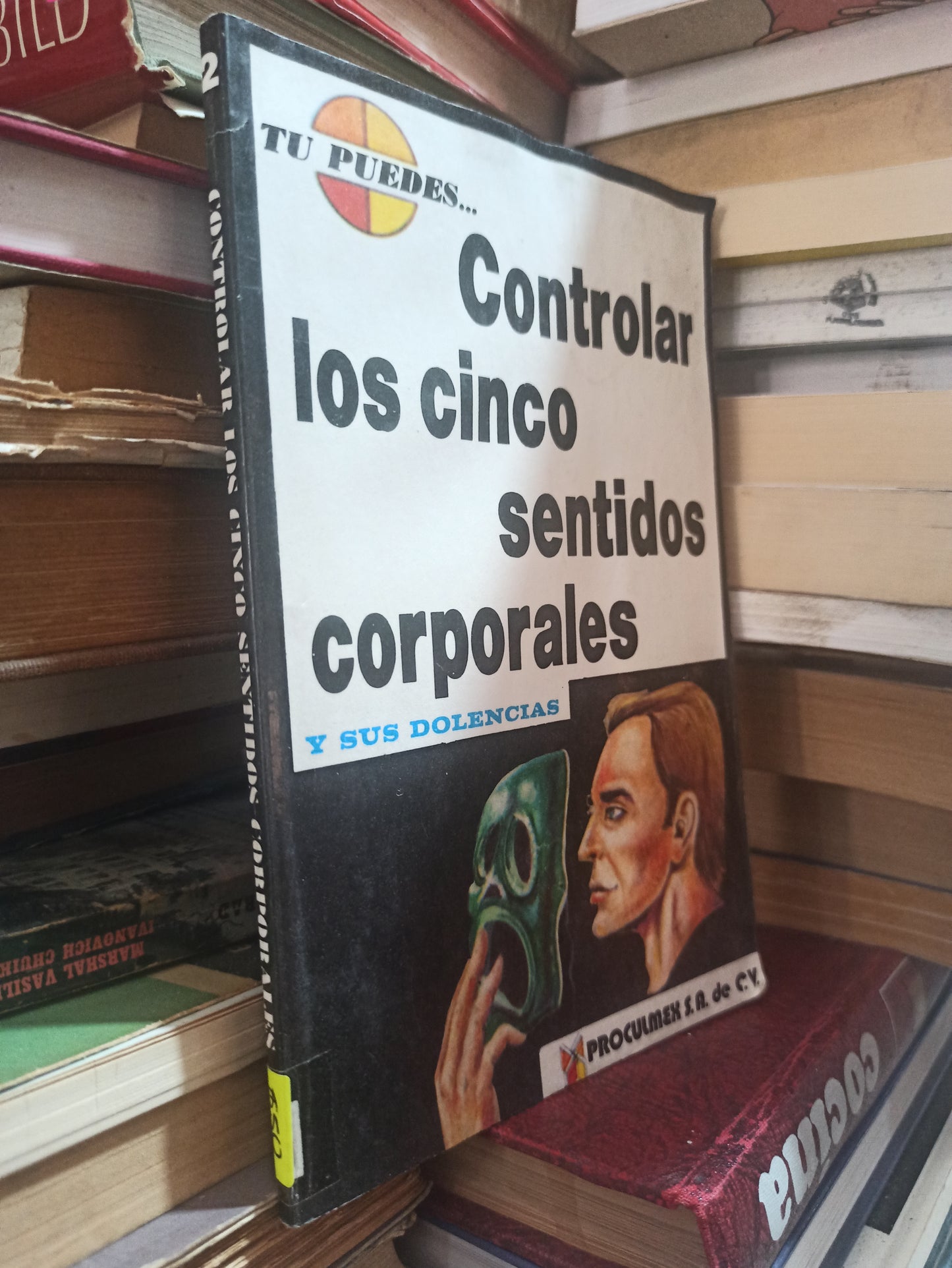 CONTROLAR LOS 5 SENTIDOS CORPORALES POR EDITORIAL PROCULMEX USADO SUPERACIÓN PERSONAL ALDAMA