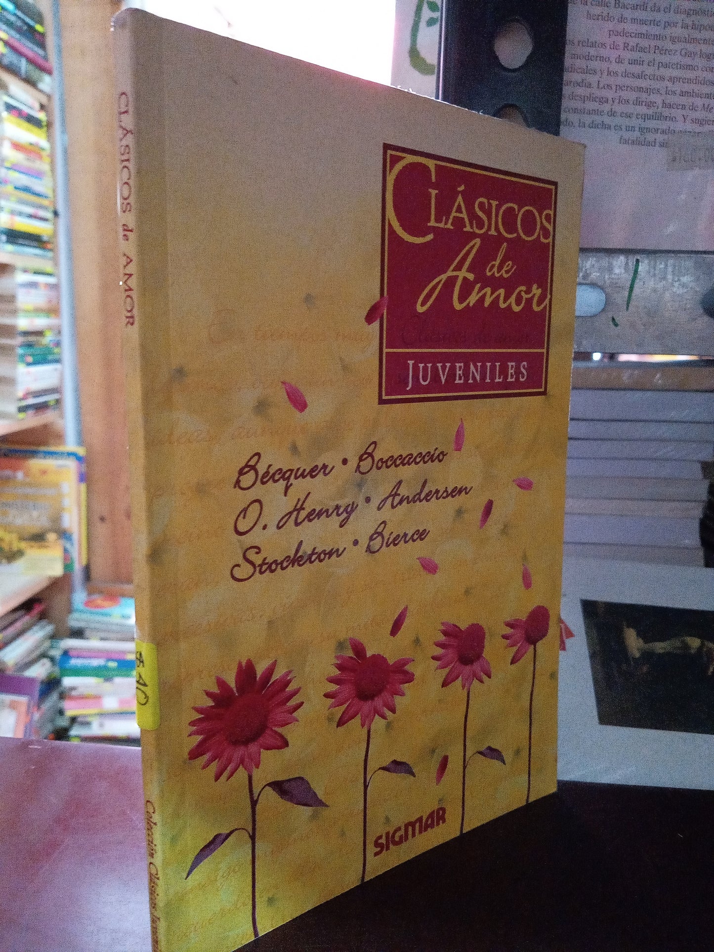 CLASICOS DE AMOR BECQUER BOCCACCIO O HENRY ANDERSEN STOCKTON BIENCE USADO INFANTIL LITERARIO 305