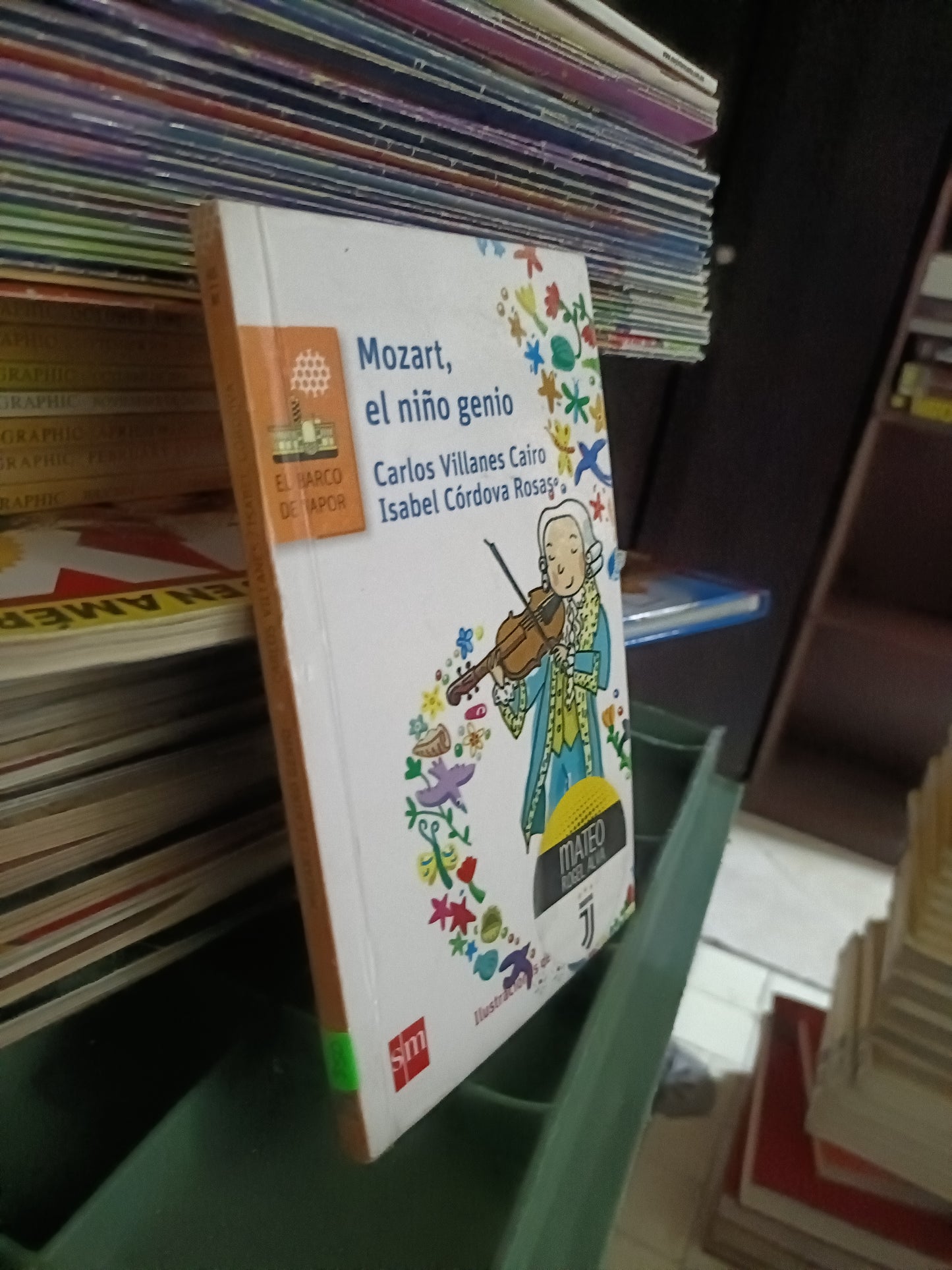MOZART EL NIÑO GENIO POR CARLOS VILLANES CAIRO USADO INFANTIL JUAREZ 515