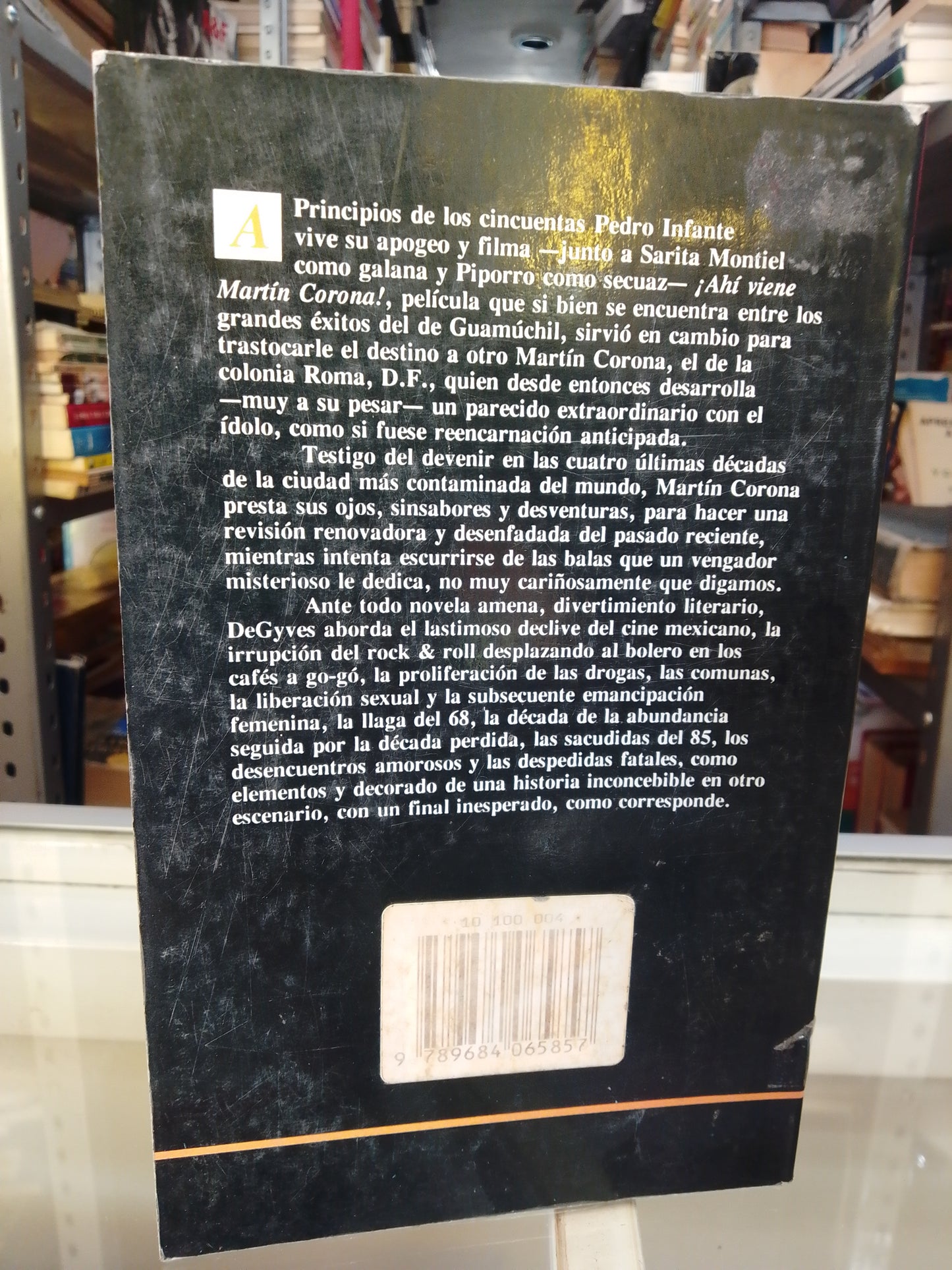 AHI VIENE MARTIN CORONA POR AGUSTIN DEGYVES USADO NOVELAS JUAREZ