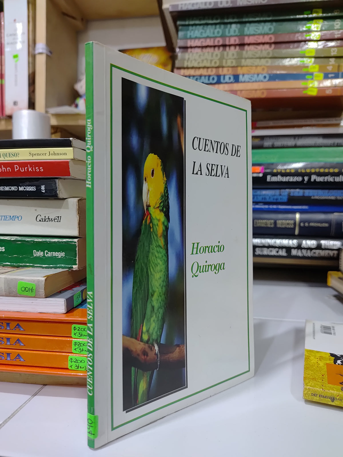 CUENTOS DE LA SELVA POR HORACIO QUIROGA USADO NOVELAS JUAREZ 507