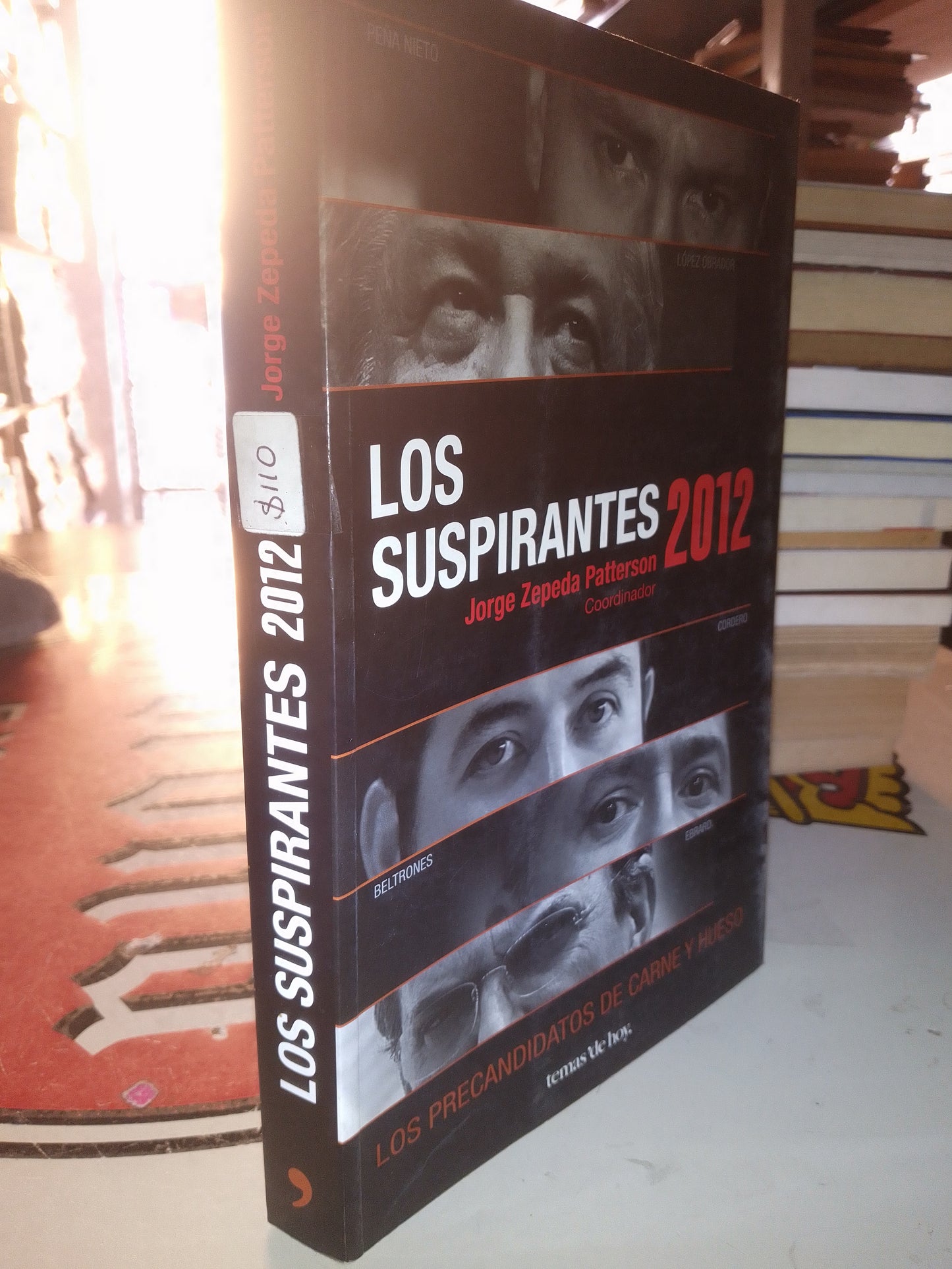 LOS SUSPIRANTES 2012 POR JORGE CEPEDA PATERSON USADO POLÍTICA LITERARIO 207