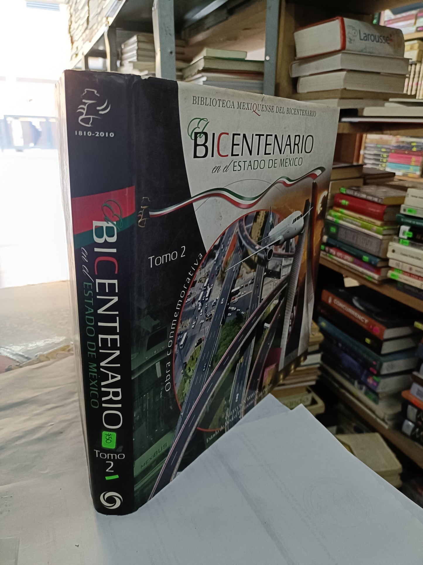 BICENTENARIO EN EL ESTADO DE MEXICO TOMO 2 USADO ARTE LITERARIO 207
