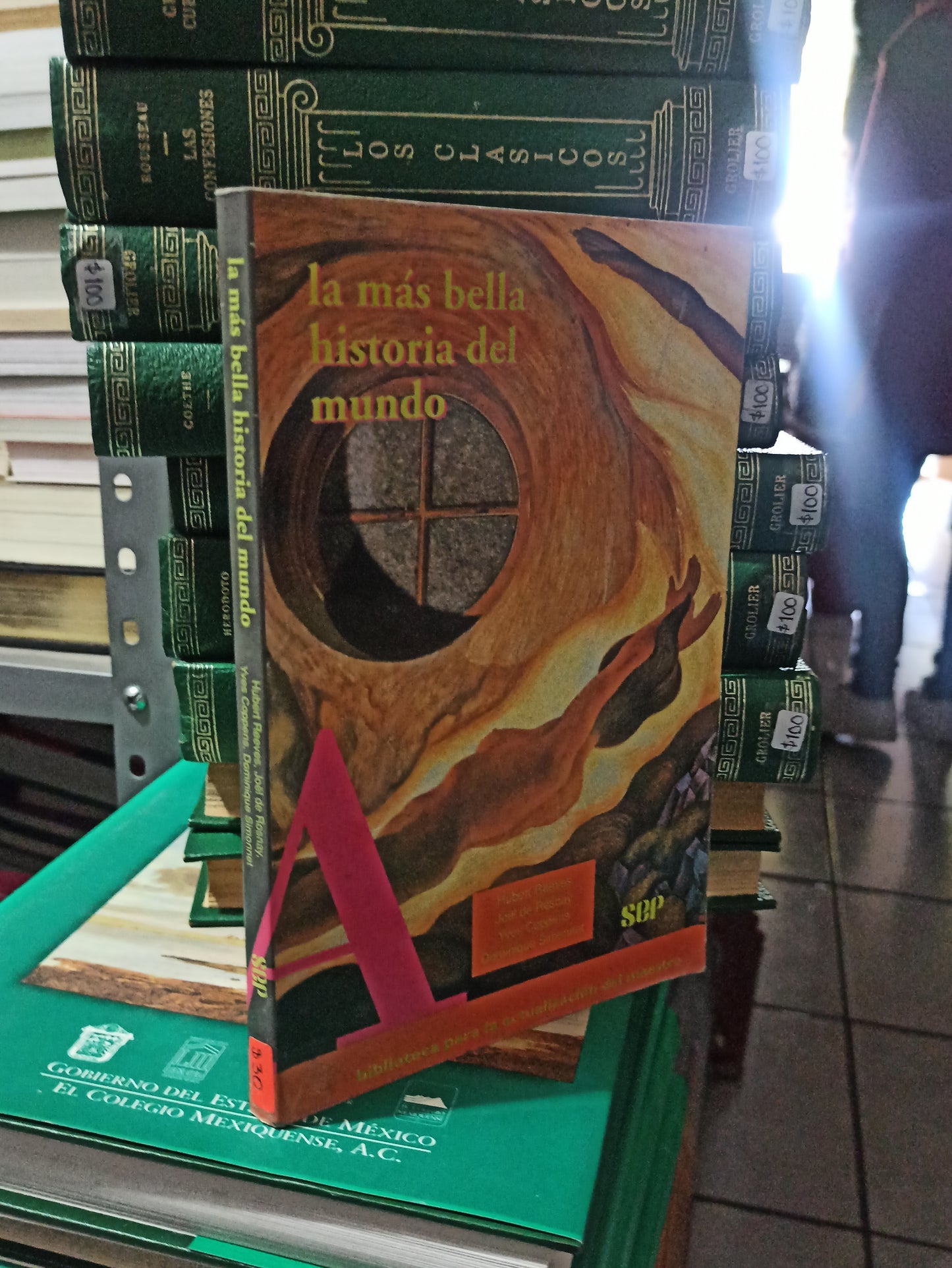 LA MÁS BELLA HISTORIA DEL MUNDO POR HUBERT REEVES Y OTROS USADO NOVELAS JUÁREZ