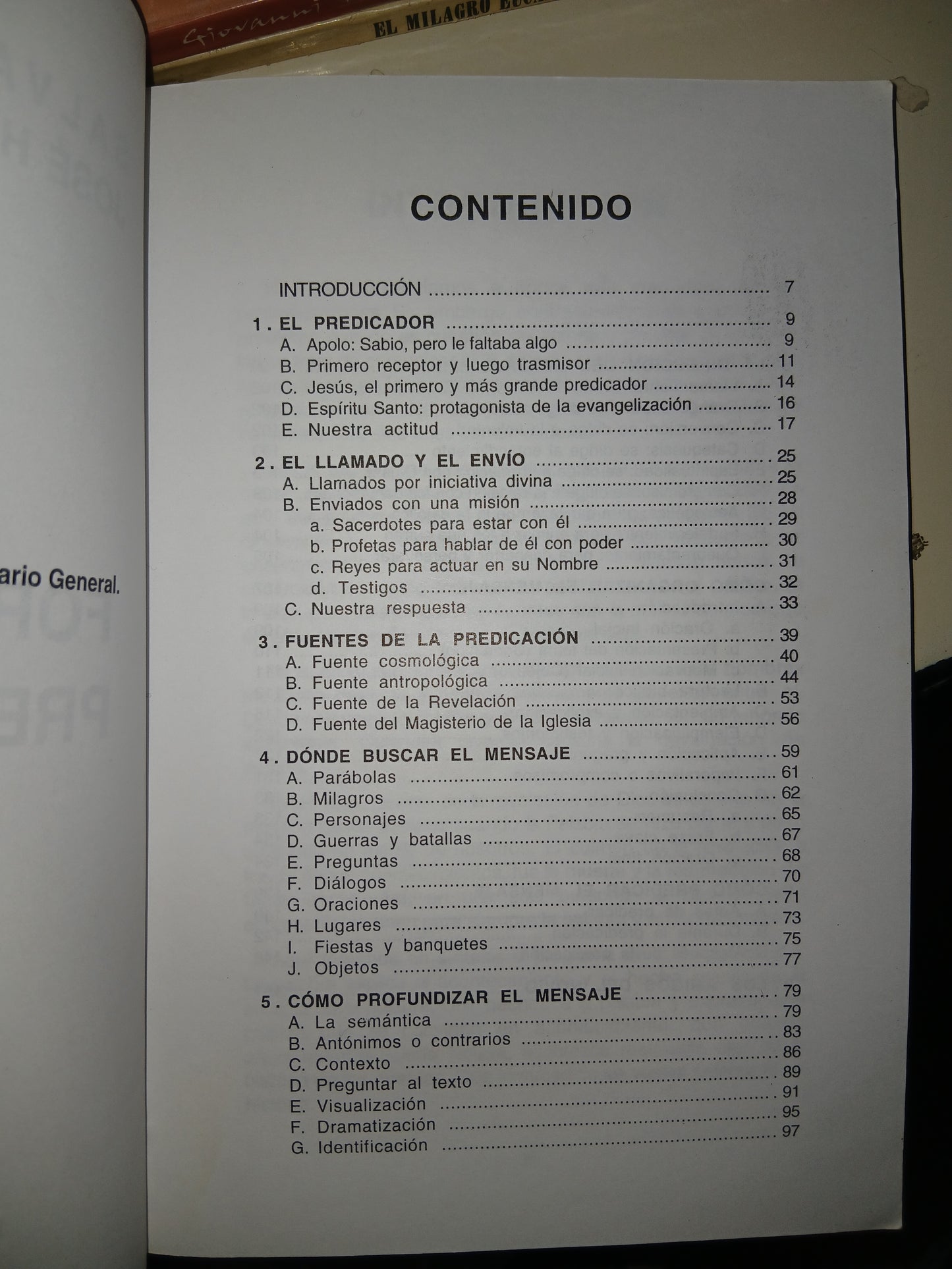 FORMACIÓN DE PREDICADORES POR SALVADOR GÓMEZ Y JOSÉ H. PRADO FLORES USADO RELIGIÓN LITERARIO 207
