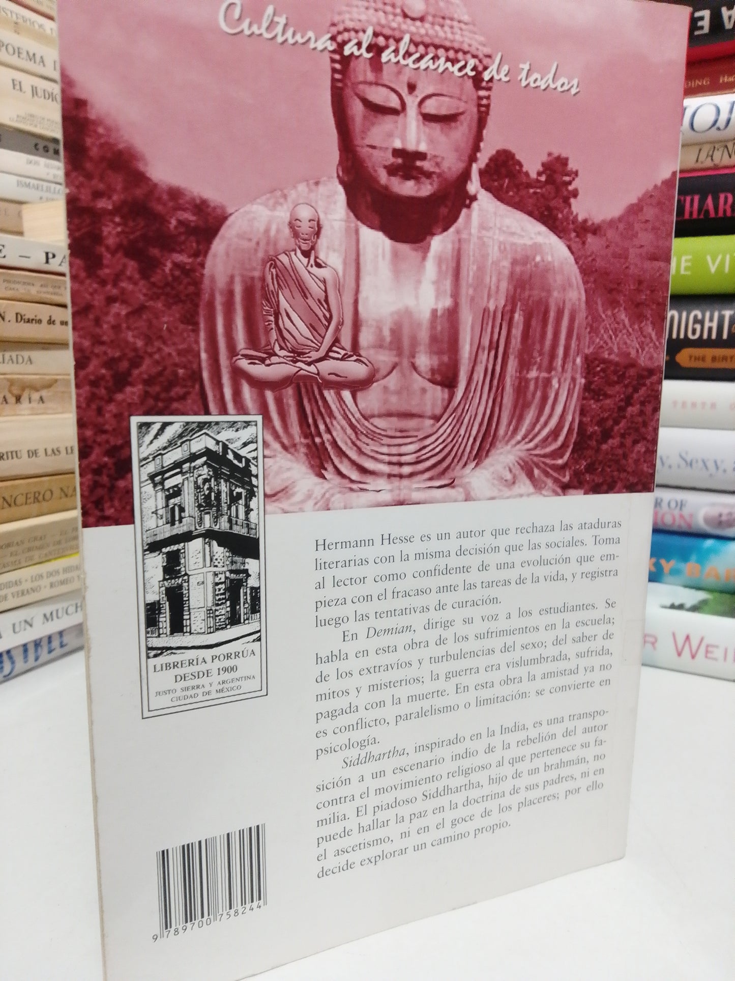 DAMIÁN, SIDDHARTHA POR HERMAN HASSE USADO NOVELA JUÁREZ