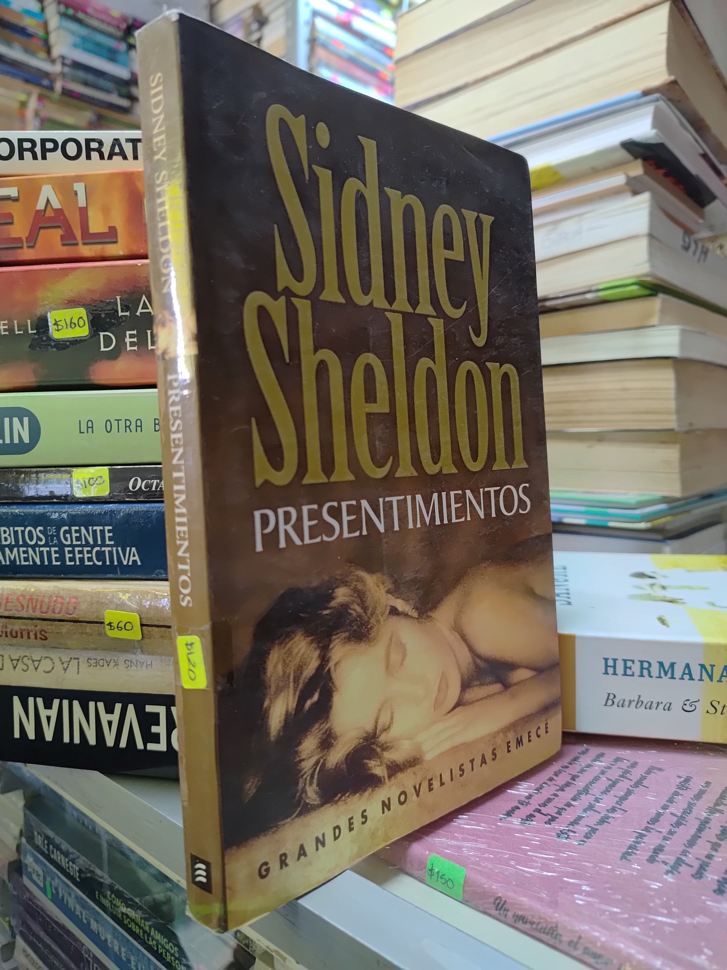 PRESENTIMIENTOS POR SIDNEY SHELDON USADO NOVELAS JUAREZ 507