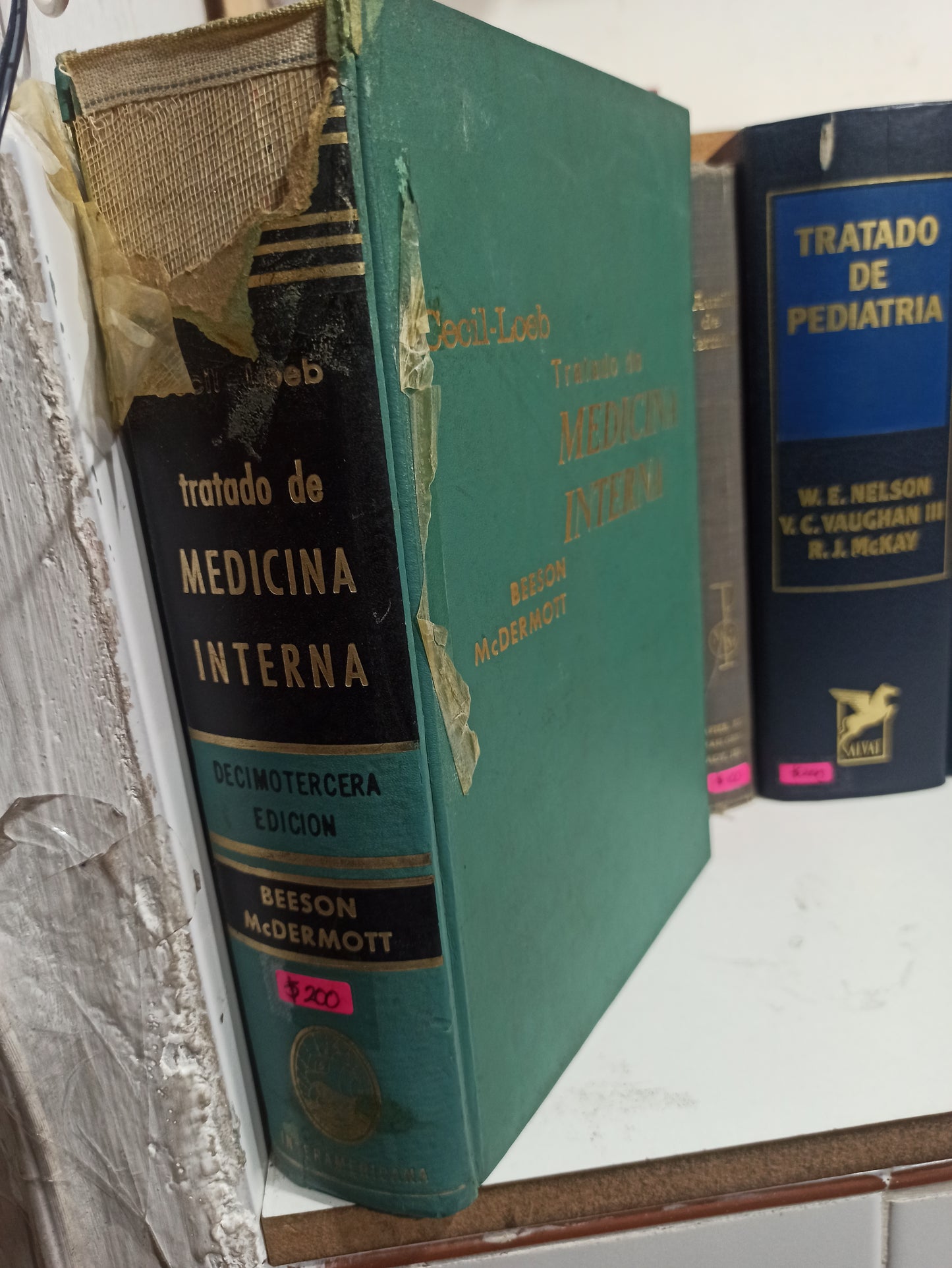 TRATADO DE MEDICINA INTERNA TOMO 2 POR PAUL B. BEESON USADO SALUD JUÁREZ