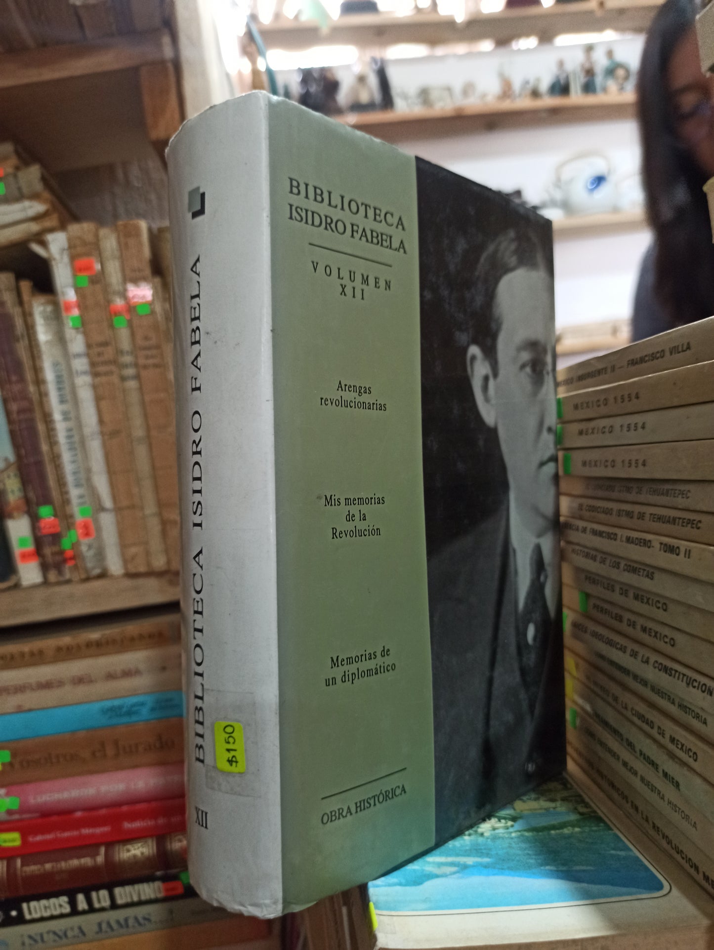 BIBLIOTECA ISIDRO FABELA POR JOSEFINA MAC GREGOR USADO HISTORIA ALDAMA