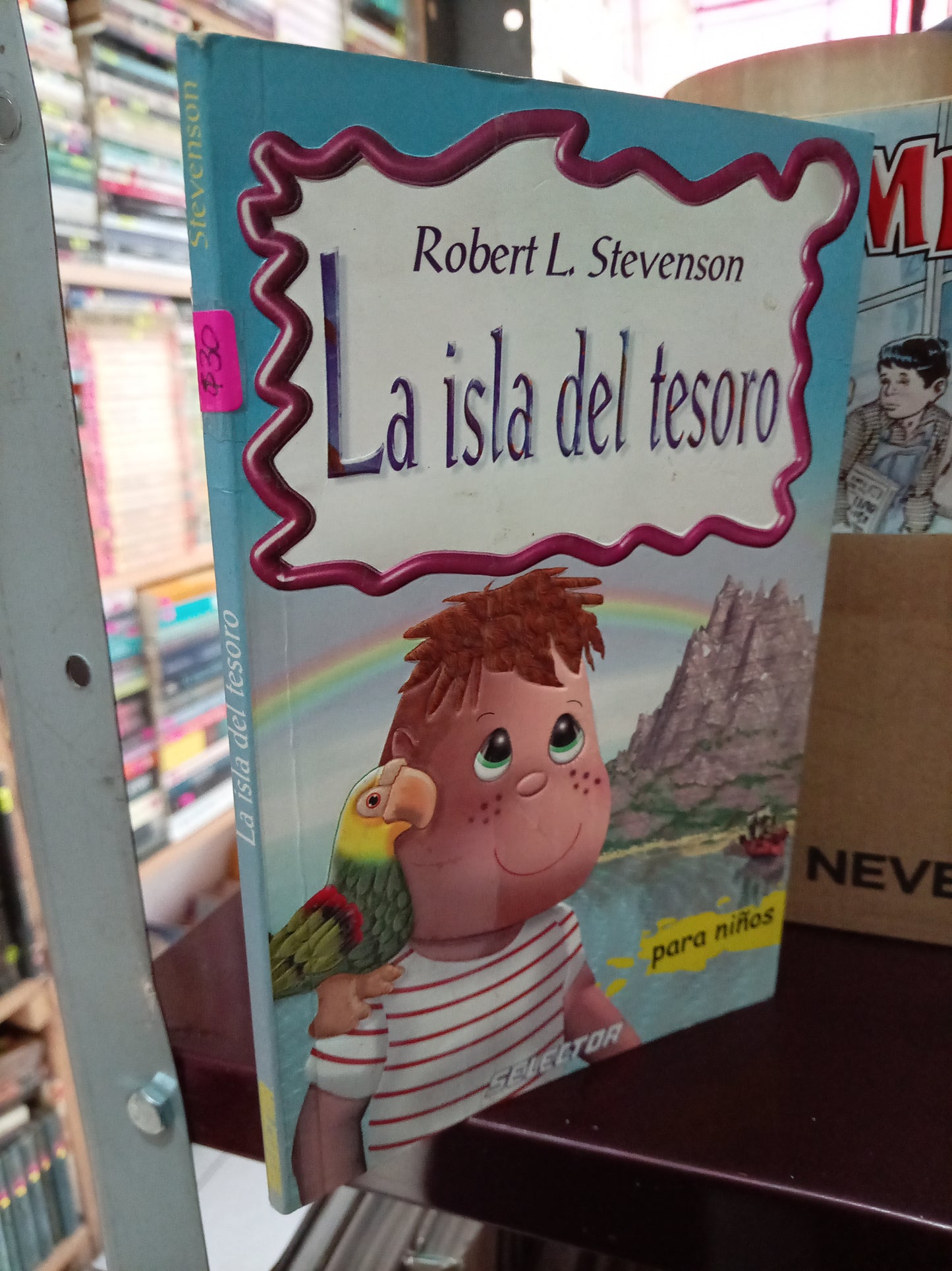 LA ISLADEL TESORO POR ROBERT L. STEVENSON USADO INFANTIL LITERARIO 305