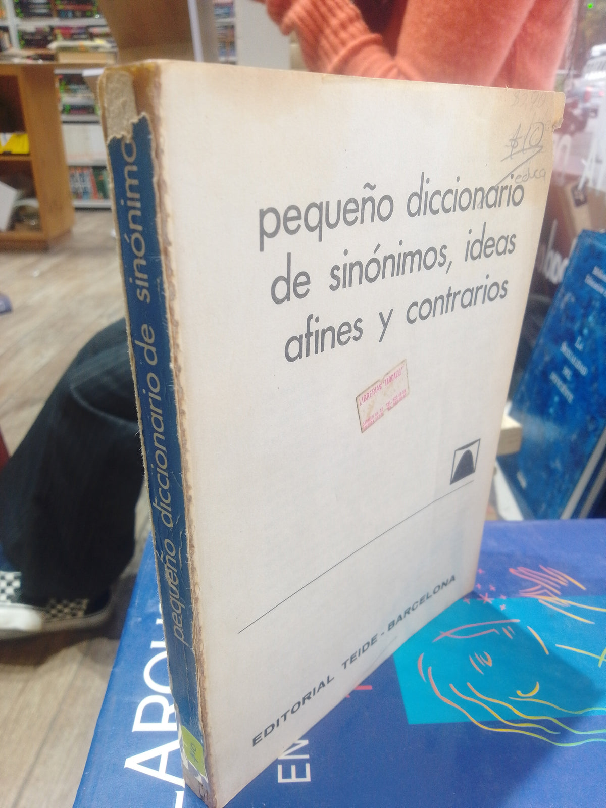 PEQUEÑO DICCIONARIO DE SINONIMOS, IDEAS AFINES Y CONTRARIOS POR ALBERTO VIÑOLY USADO EDUCACION JUAREZ 515