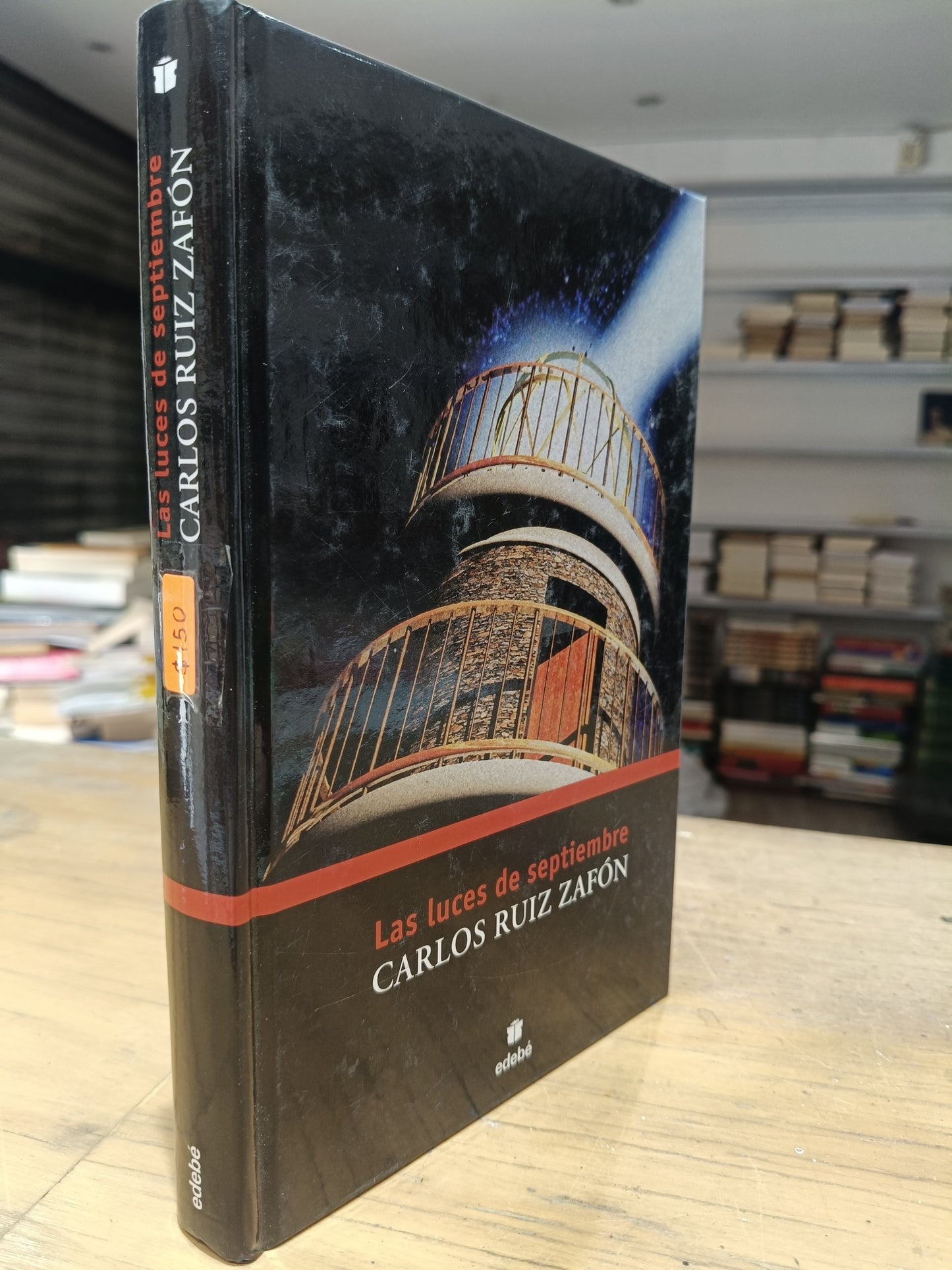 LAS LUCES DE SEPTIEMBRE POR CARLOS RUIZ ZAFON USADO NOVELA JUAREZ 515