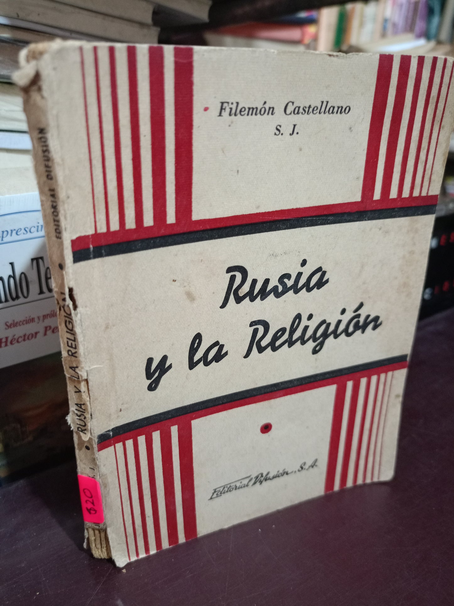 RUSIA Y LA RELIGION POR FILEMON CASTELLANO USADO HISTORIA LITERARIO 305